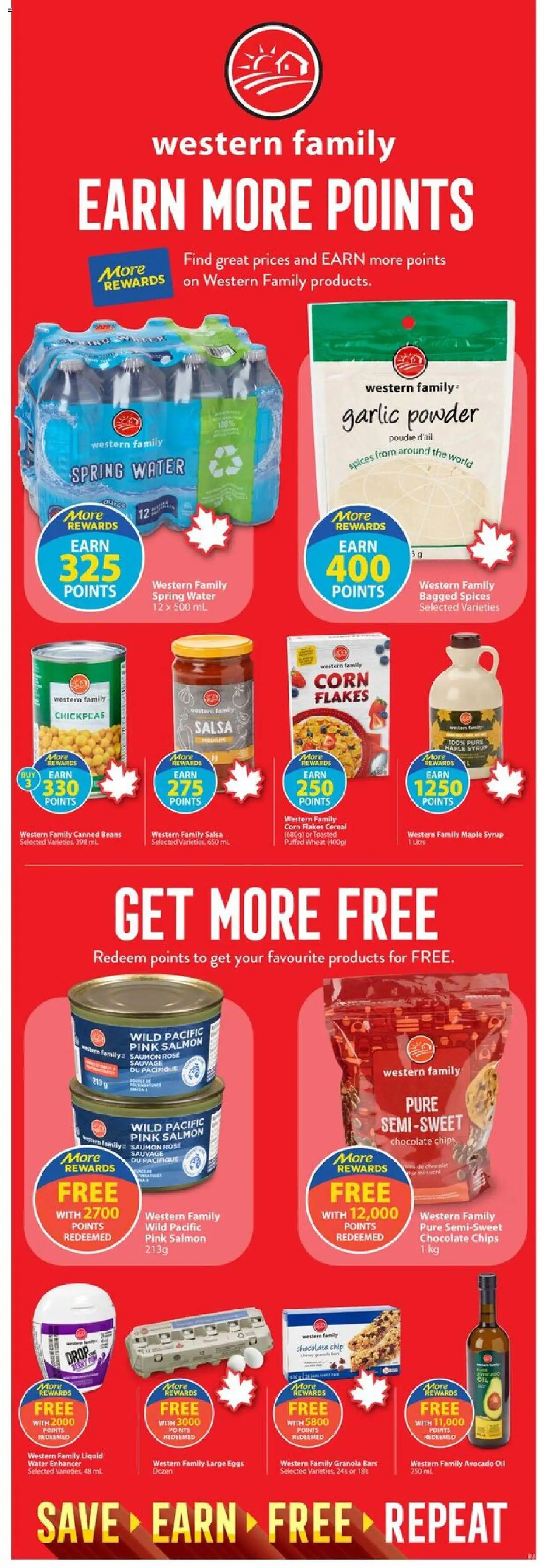 Save on foods flyer valid from 28.08.2025 | Page: 24 | Products: Powder, Eggs, Oil, Chocolate