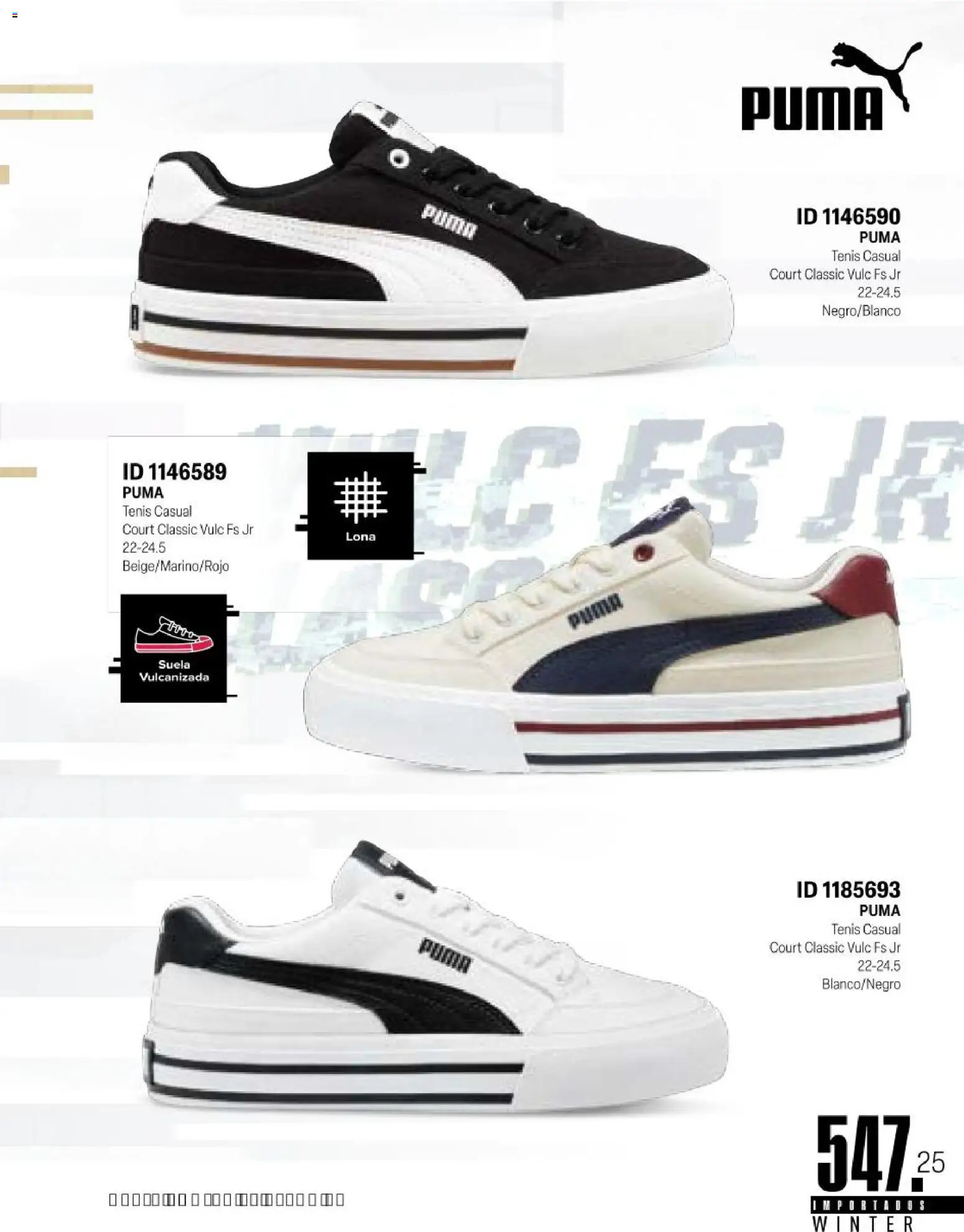 Nuevas ofertas de Price Shoes válidas en toda la República Mexicana desde el 11.11.2025. ¡Encuentra las mejores ofertas en Price Shoes catálogo Importados Winter 2025  ! | Página: 547 | Productos: Tenis, Lona