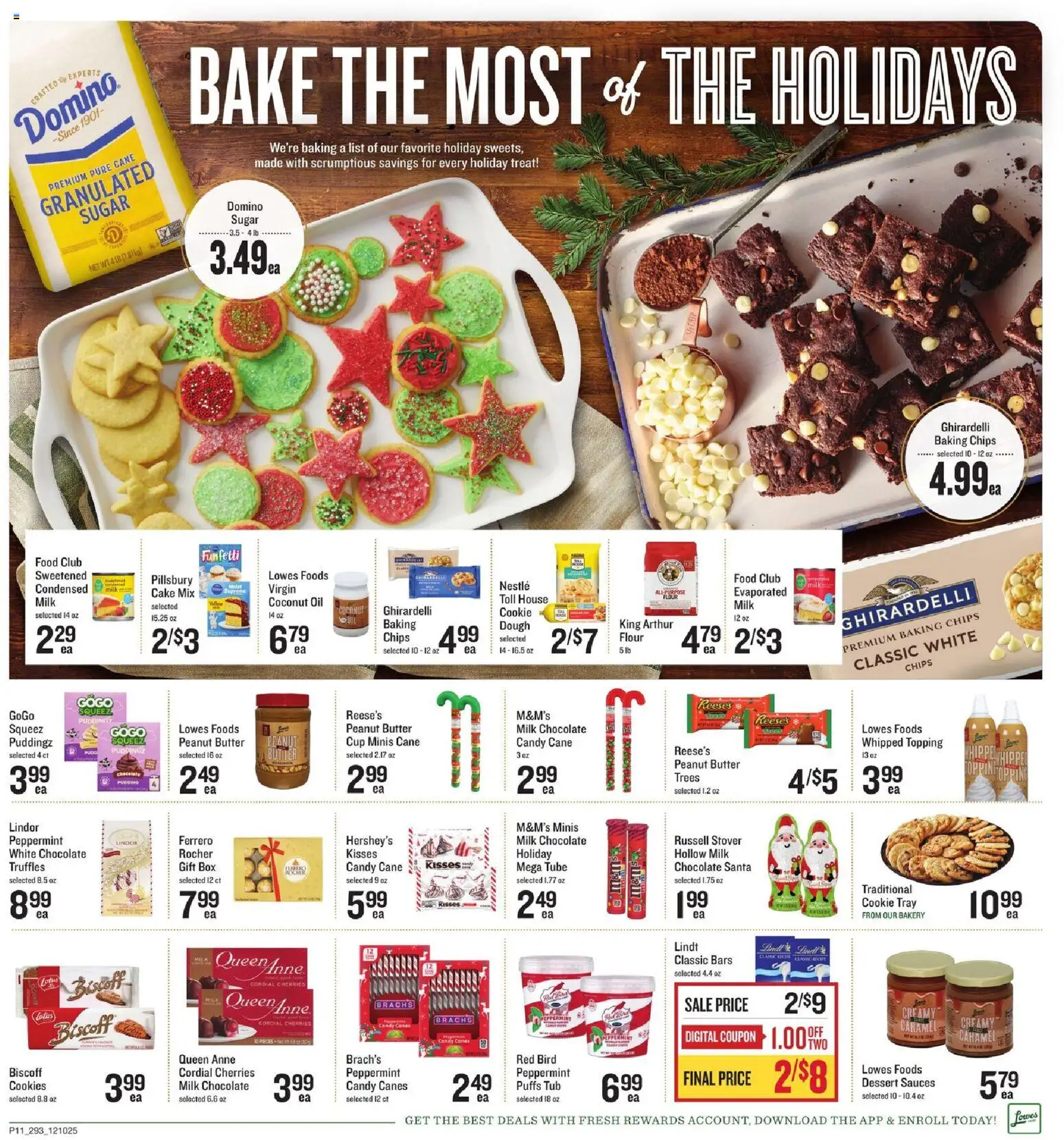 Lowes Foods Weekly Ad - SC - valid from 10.12.2025 | Page: 11 | Products: Cherries, Box, Chocolate, Cream