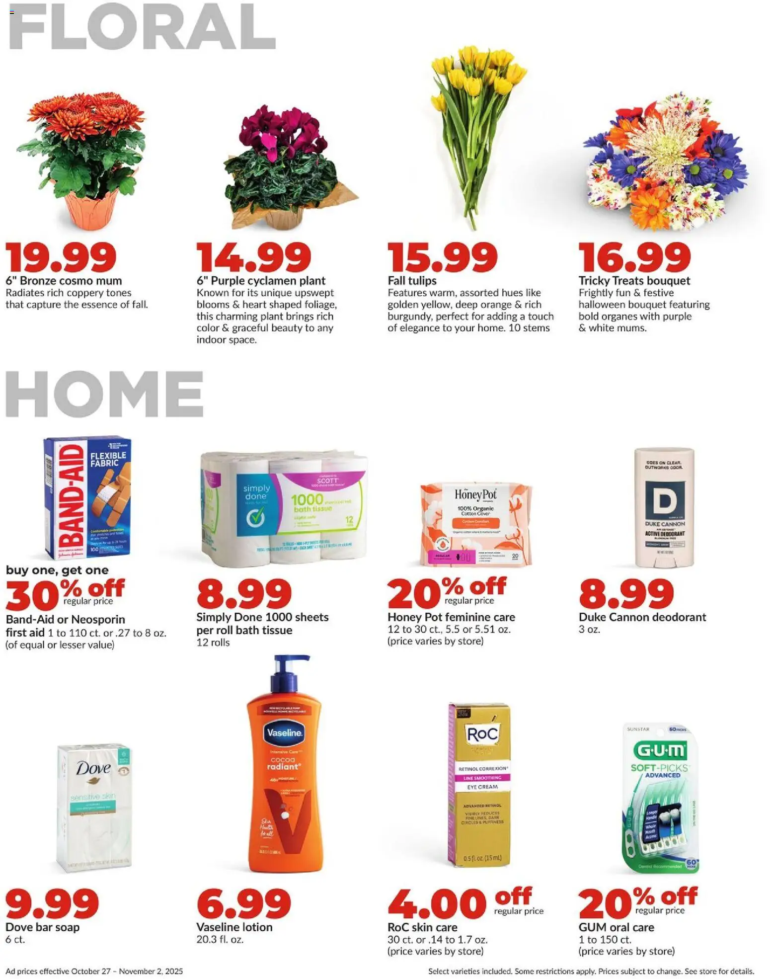 HyVee Weekly Ad - valid from 27.10.2025 | Page: 31 | Products: Bath, Eye Cream, Soap, Cream