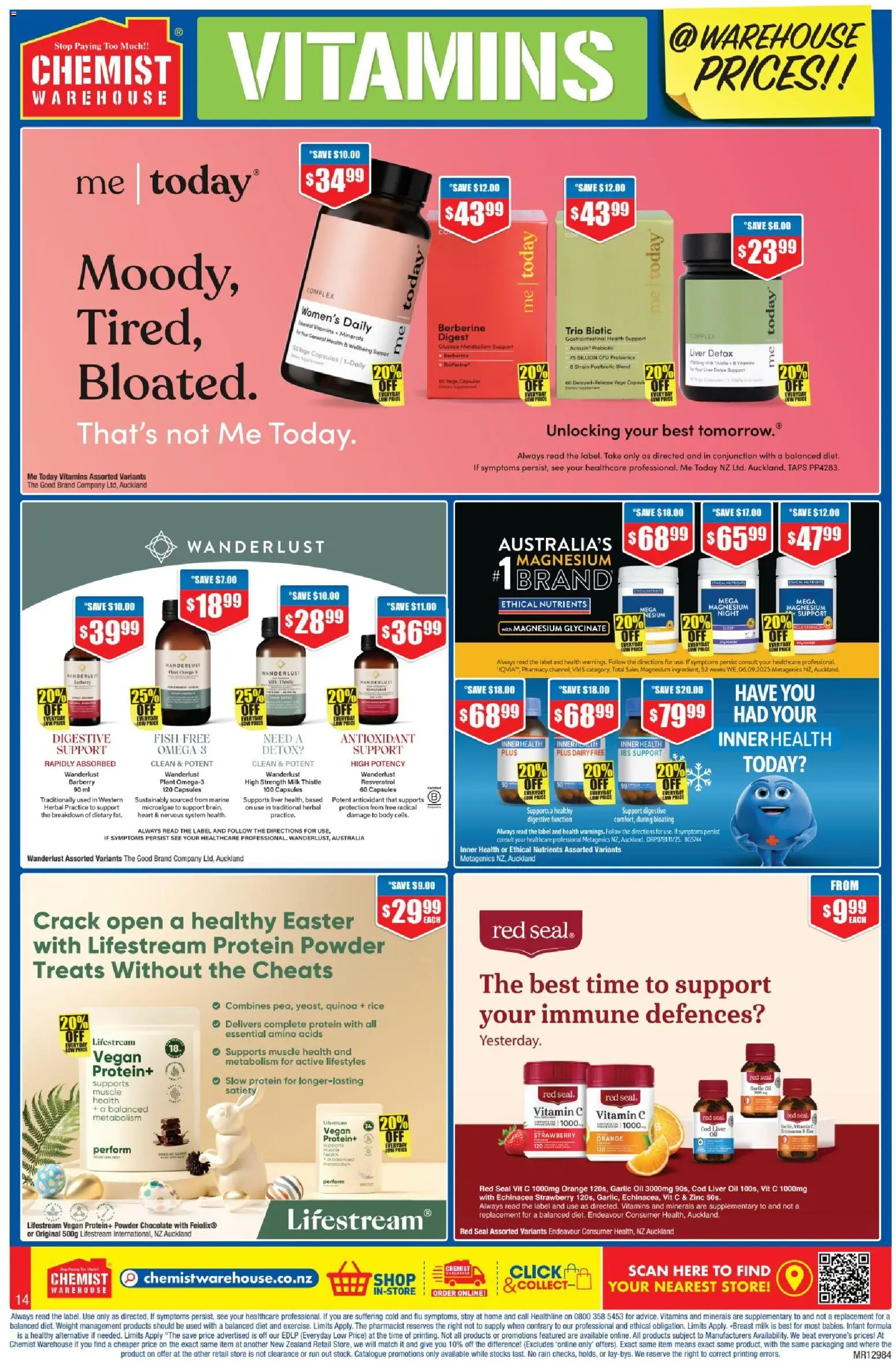 Chemist Warehouse catalogue from 26.03.2026 | Page: 14