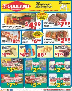 Preview of Foodland weekly ads valid from 25.03.2026 | Page: 1