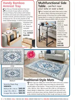 Preview of Innovations Catalogue Autumn 2026 - valid from 28.01.2026 | Page: 4 | Products: Armchair, Carpet, Cream, Clip