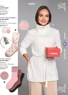 Vista previa de Andrea - Catálogo Invierno, nuevo folleto de la tienda, válido en México a partir del 13.10.2025 | Página: 167 | Productos: Calcetas, Pijama, Agua, Lenceria