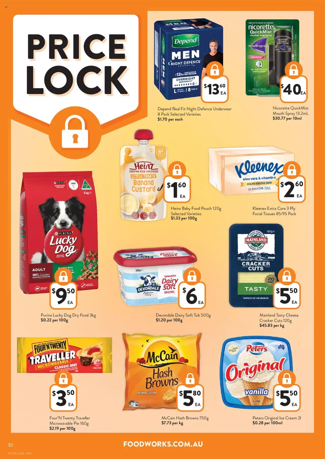 Foodworks catalogue - valid from 20.08.2025 | Page: 30 | Products: Dairy, Weight, Tissues, Vitamin