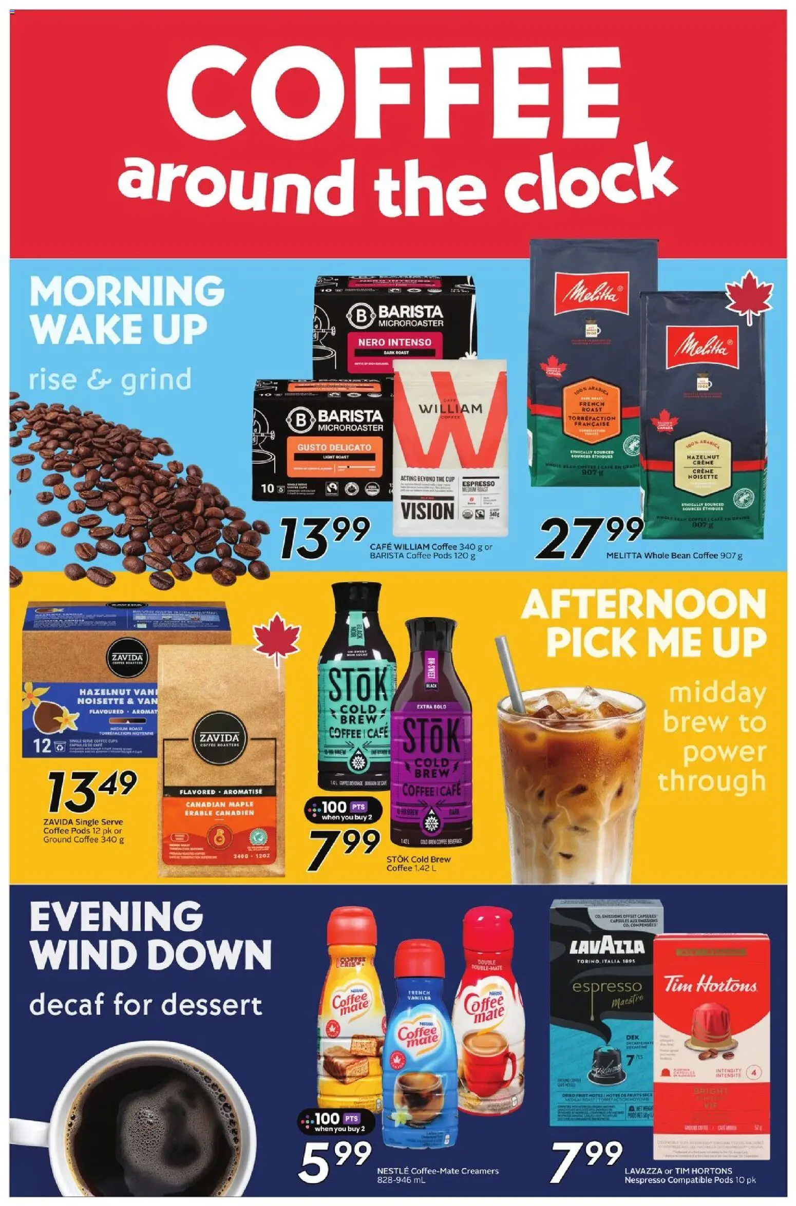 Sobeys flyer valid from 08.01.2026 | Page: 18 | Products: Coffee