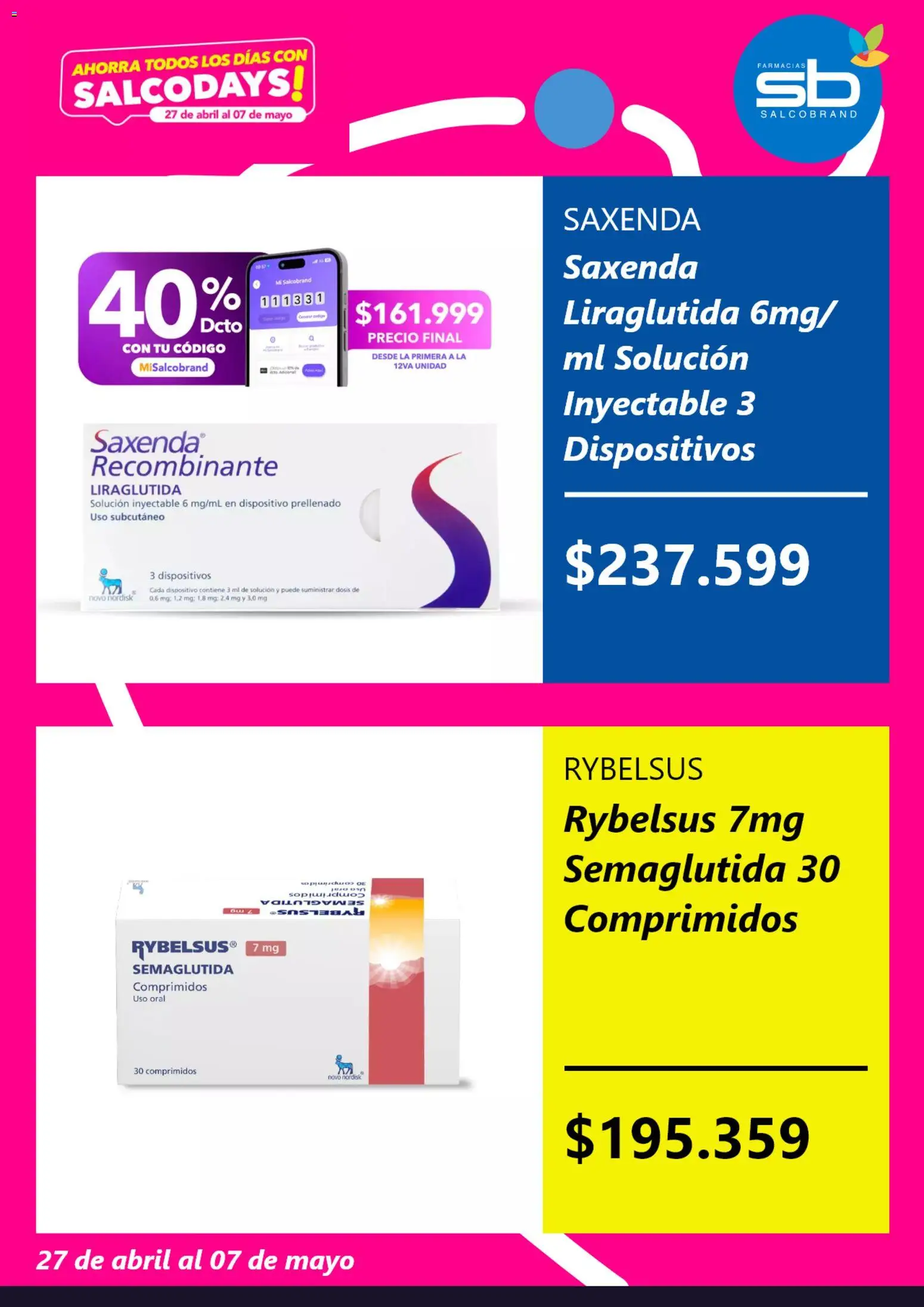 Salcobrand Ofertas  │ válido desde el 28.04.2026 | Página: 5