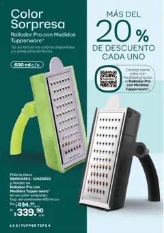 Vista previa de Tupperware catálogo, nuevo folleto de la tienda, válido en México a partir del 23.03.2026 | Página: 106