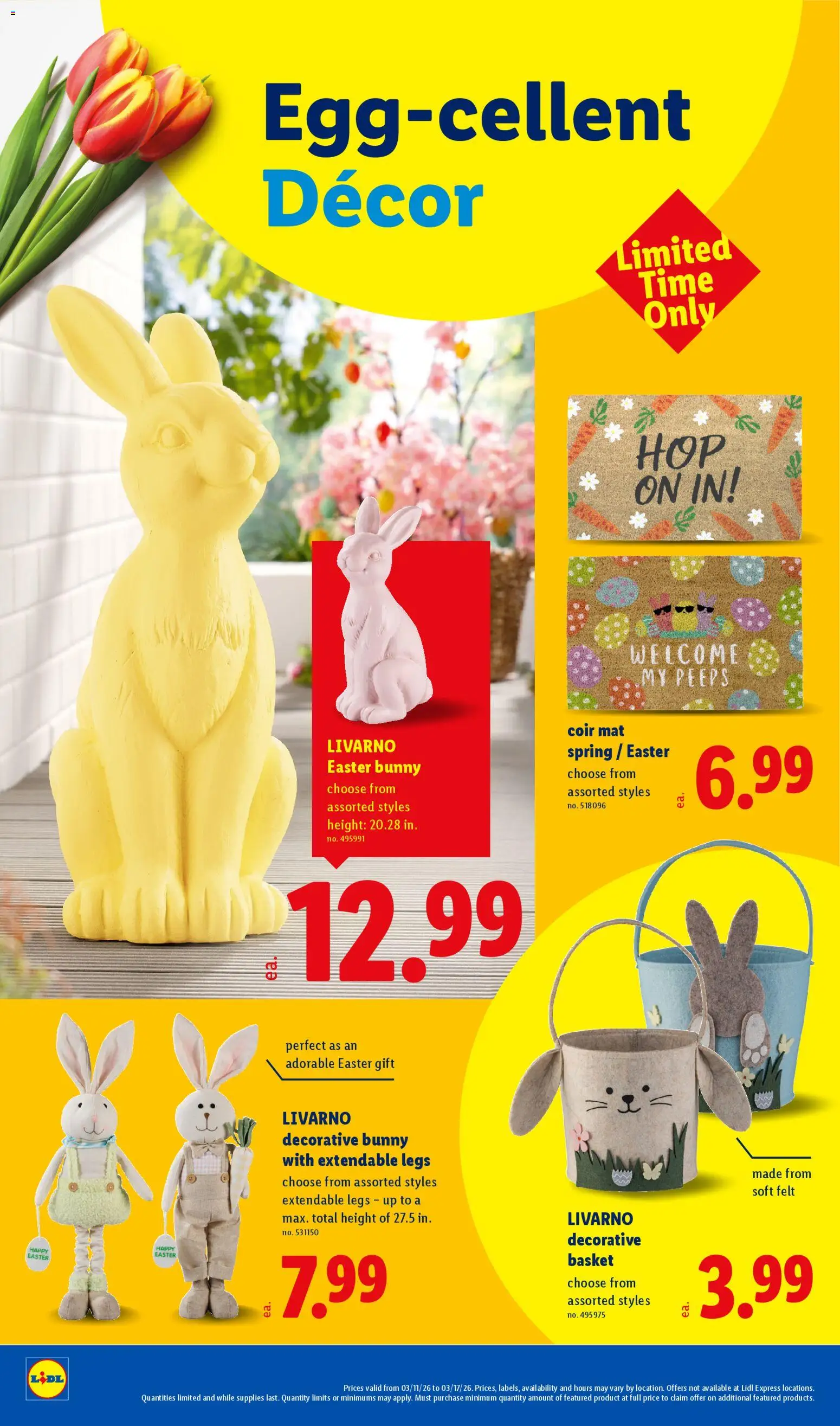 Lidl Weekly Ad - valid from 11.03.2026 | Page: 30 | Products: Basket