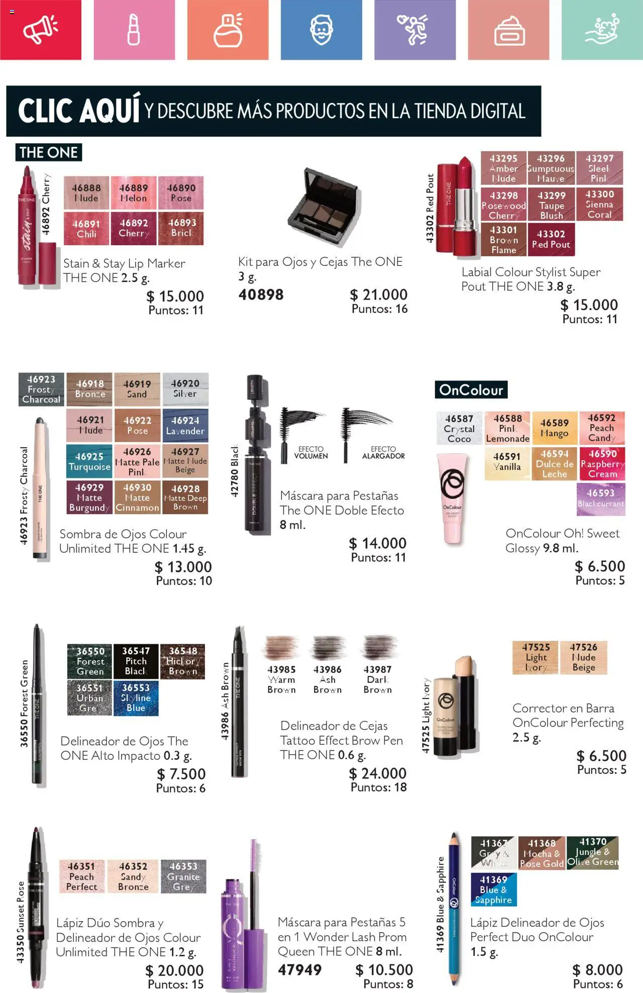 Oriflame catálogo │ válido desde el 23.08.2025 | Página: 44 | Productos: Alargador, Mango, Leche, Labial