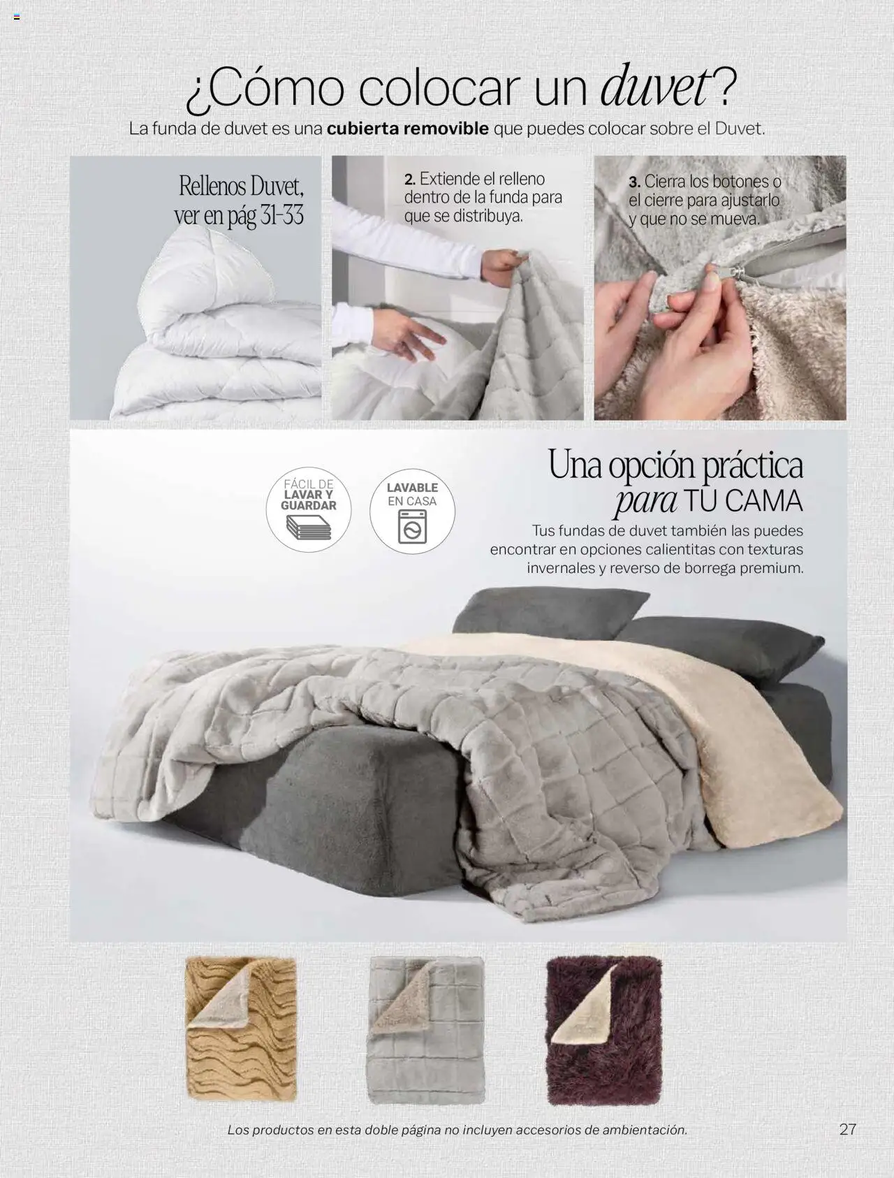 Nuevas ofertas de Vianney válidas en toda la República Mexicana desde el 15.08.2025. ¡Encuentra las mejores ofertas en Vianney - Catálogo Invierno! | Página: 29 | Productos: Funda, Cama, Sobre