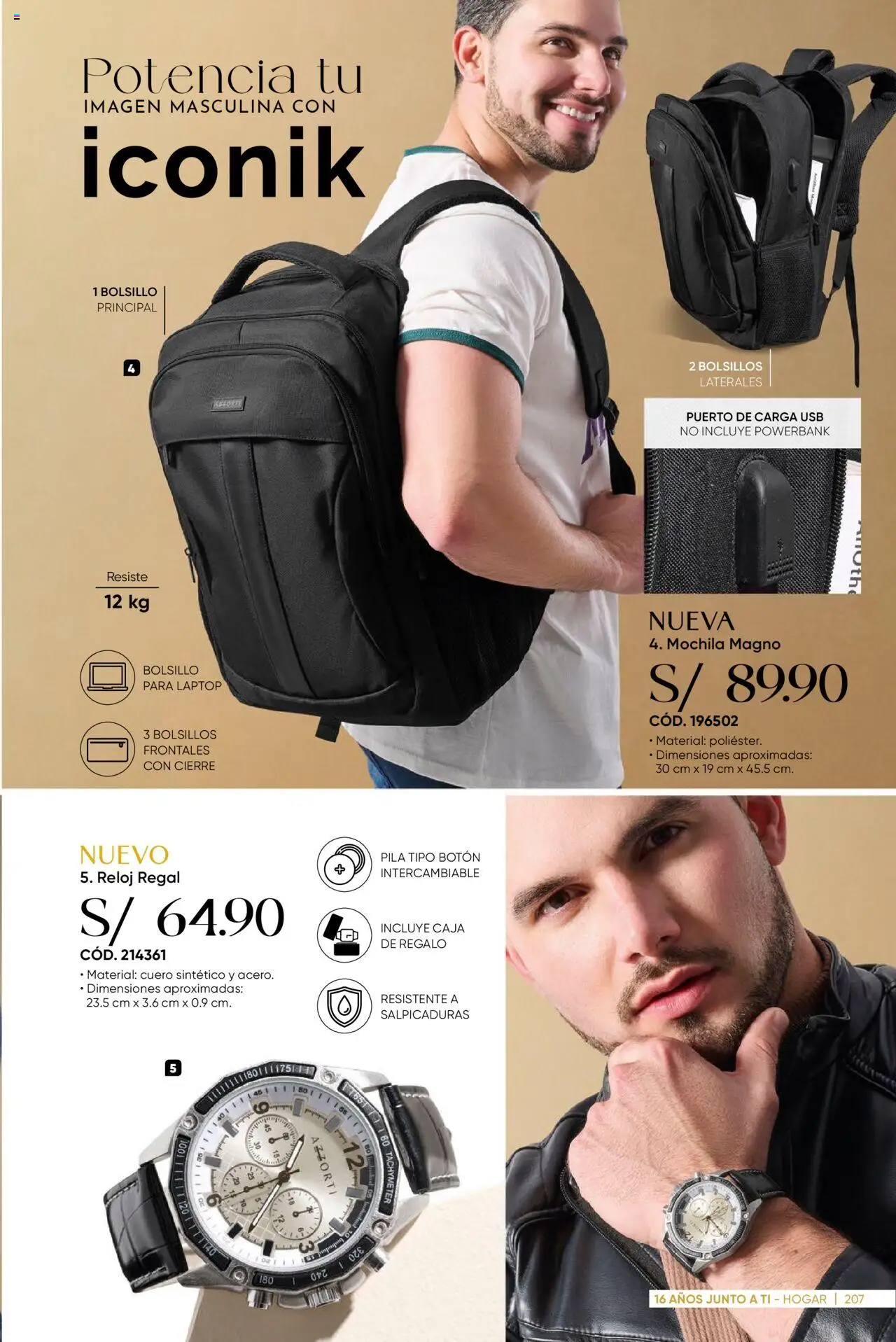 Catálogo Azzorti válido desde 15.09.2025 | Página: 211 | Productos: Caja, Mochila, Reloj, USB