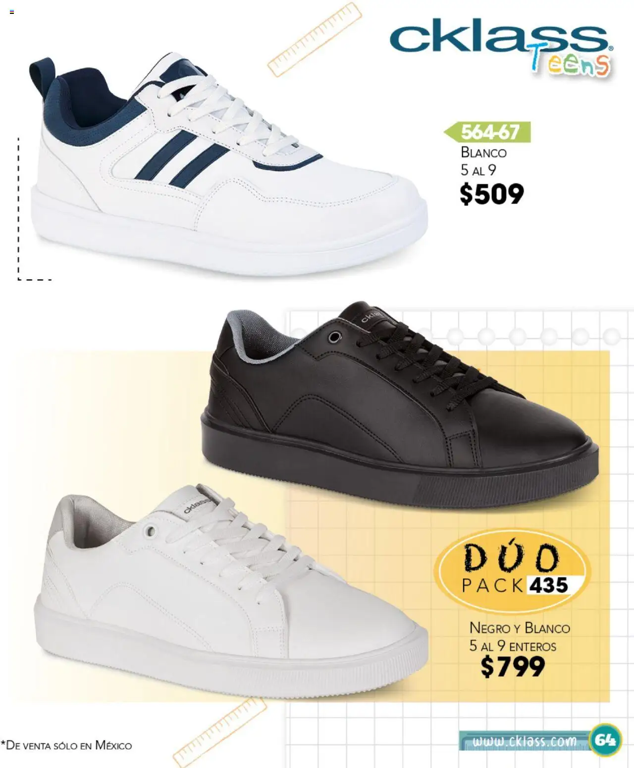 Nuevas ofertas de Cklass válidas en toda la República Mexicana desde el 14.07.2025. ¡Encuentra las mejores ofertas en Cklass catálogo Escolar! | Página: 65