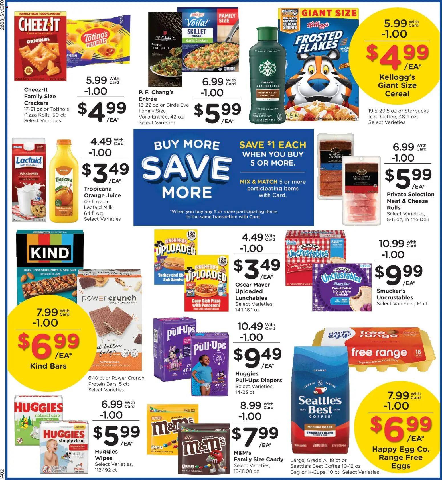Smith's Weekly Ad - WY - valid from 25.03.2026 | Page: 5 | Products: Chocolate, Pizza, Beef, Salt