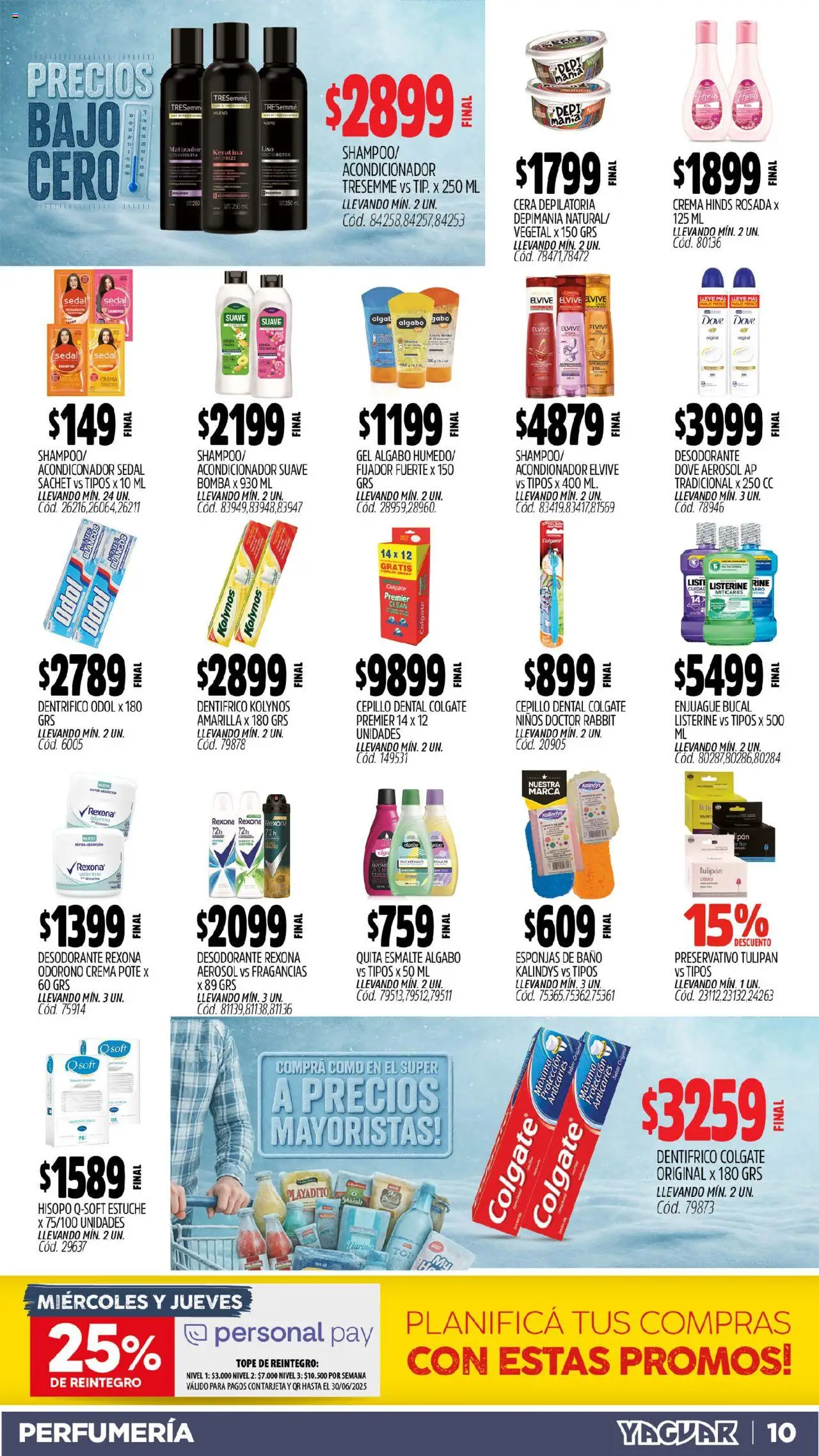 Yaguar catálogo │ válido desde el 09.06.2025 | Página: 11 | Productos: Harina, Shampoo, Desodorante, Estuche