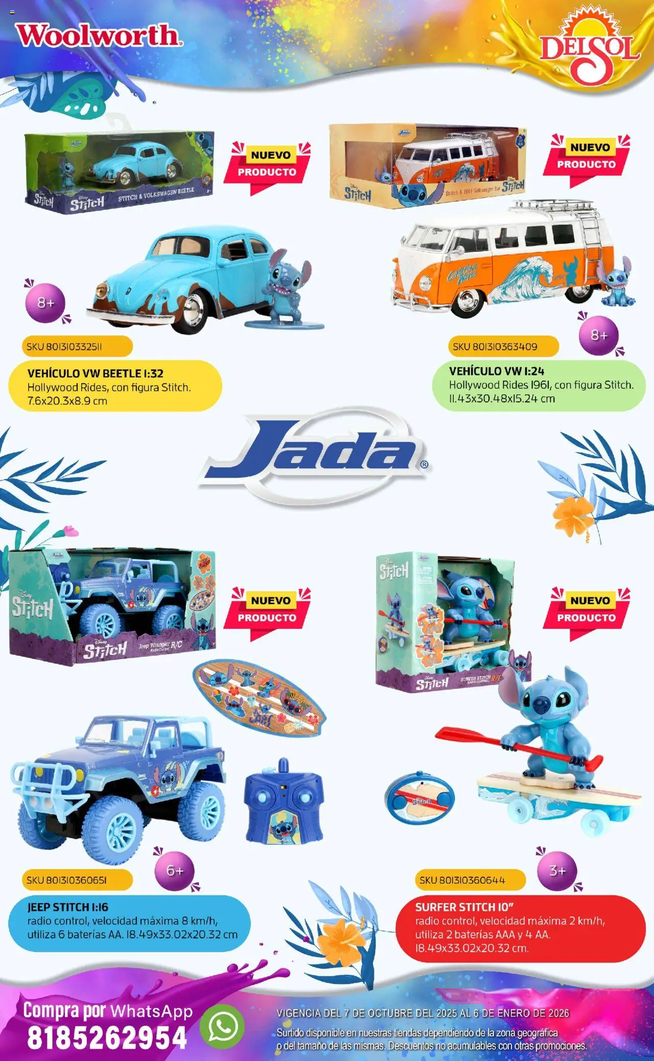 Nuevas ofertas de Del Sol y Woolworth válidas en toda la República Mexicana desde el 07.10.2025. ¡Encuentra las mejores ofertas en Del Sol y Woolworth - Catálogo Castillo Del Juguete! | Página: 152 | Productos: Radio