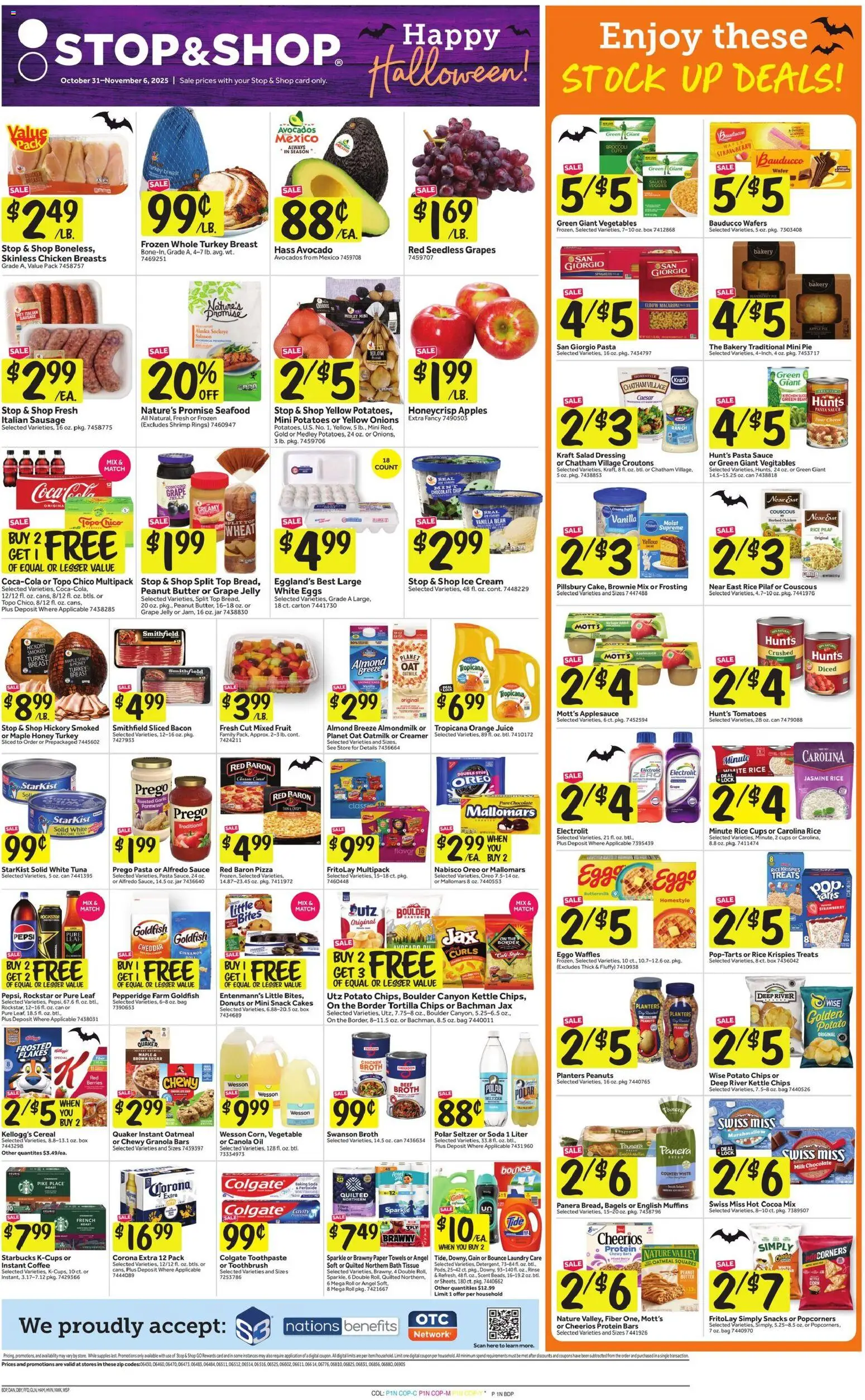 Stop & Shop Weekly Circular - CT - valid from 31.10.2025 | Page: 1
