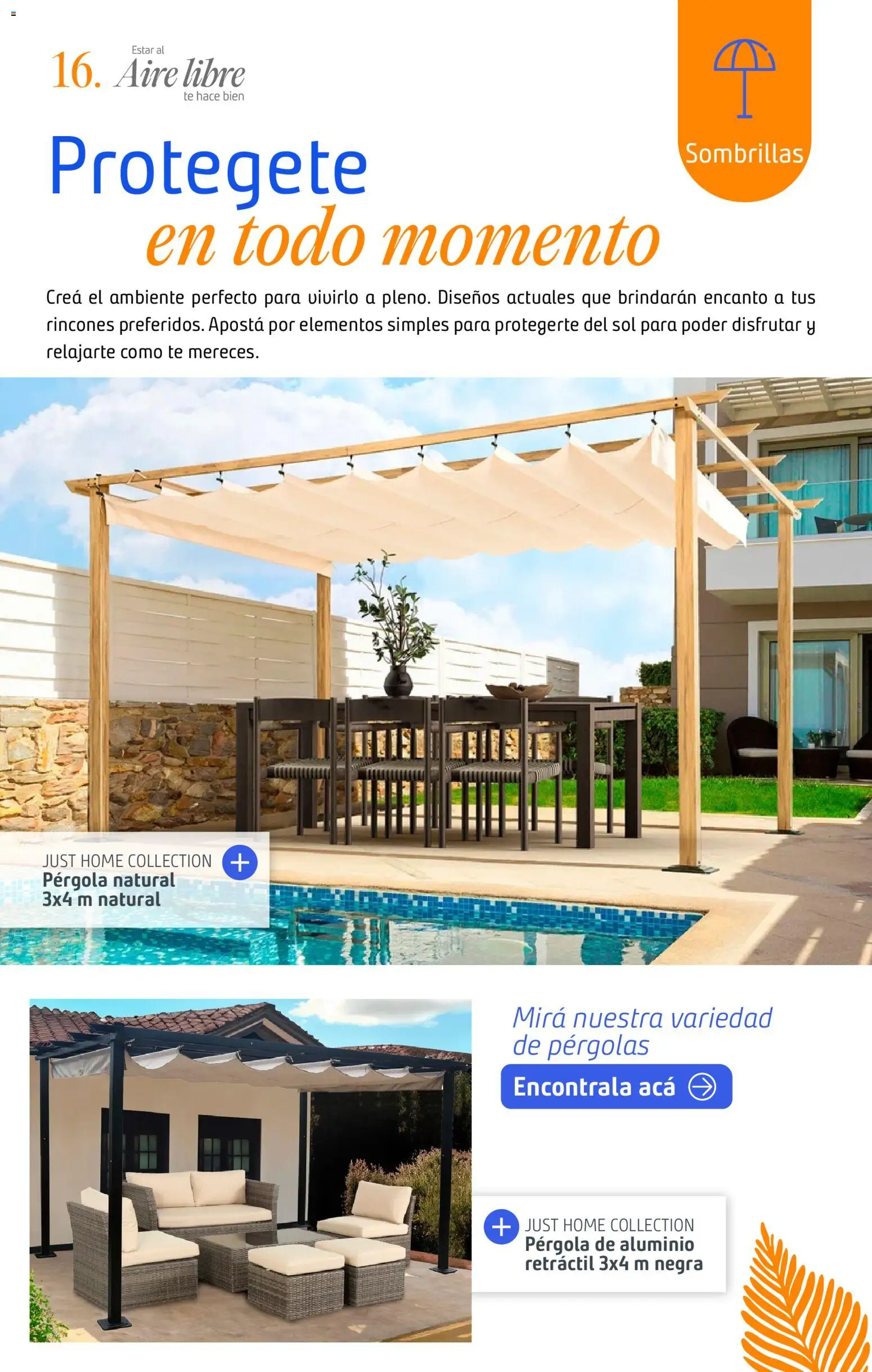 Sodimac catálogo │ válido desde el 18.12.2025 | Página: 16 | Productos: Pérgola, Té