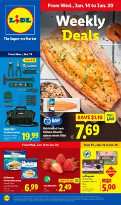 Preview of Lidl weekly ads valid from 14.01.2026