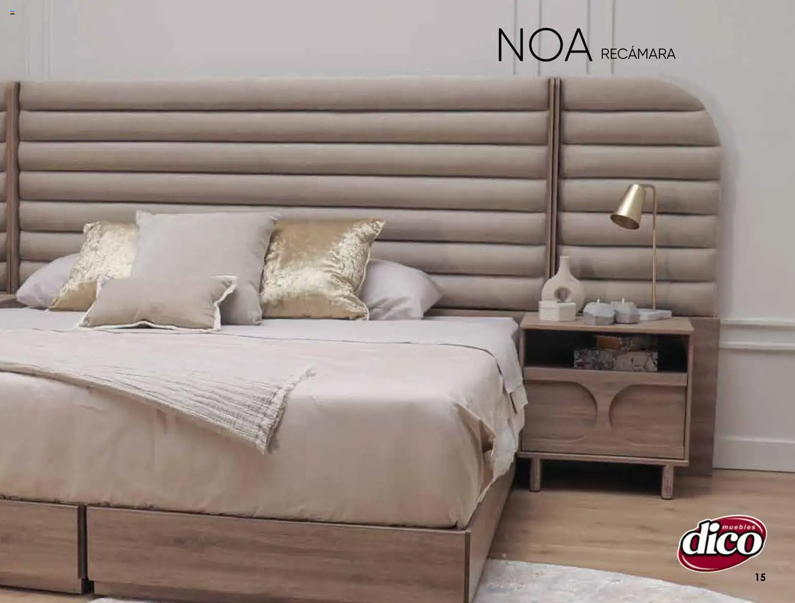 Nuevas ofertas de Muebles Dico válidas en toda la República Mexicana desde el 07.11.2025. ¡Encuentra las mejores ofertas en Muebles Dico catálogo Colección Casa Anahí! | Página: 15