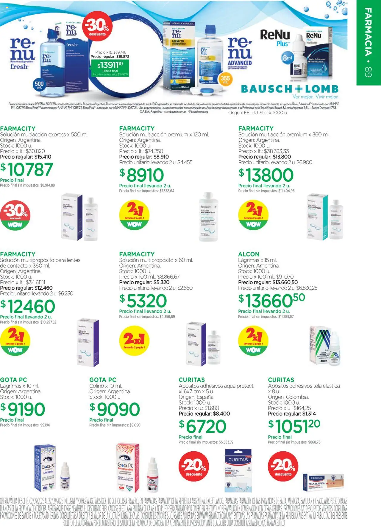 Farmacity catálogo │ válido desde el 02.09.2025 | Página: 89
