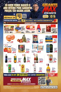 Max Atacadista - Ofertas da semana - Pré-Visualização do folheto da loja Max Atacadista, válido de 26.12.2025