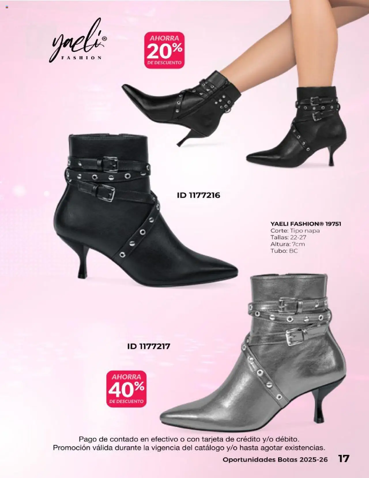 Nuevas ofertas de Price Shoes válidas en toda la República Mexicana desde el 25.06.2025. ¡Encuentra las mejores ofertas en Price Shoes catálogo Oportunidades Botas! | Página: 17 | Productos: Botas