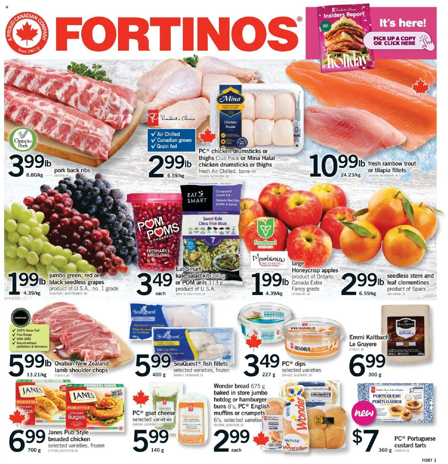 Fortinos flyer valid from 30.10.2025 | Page: 1