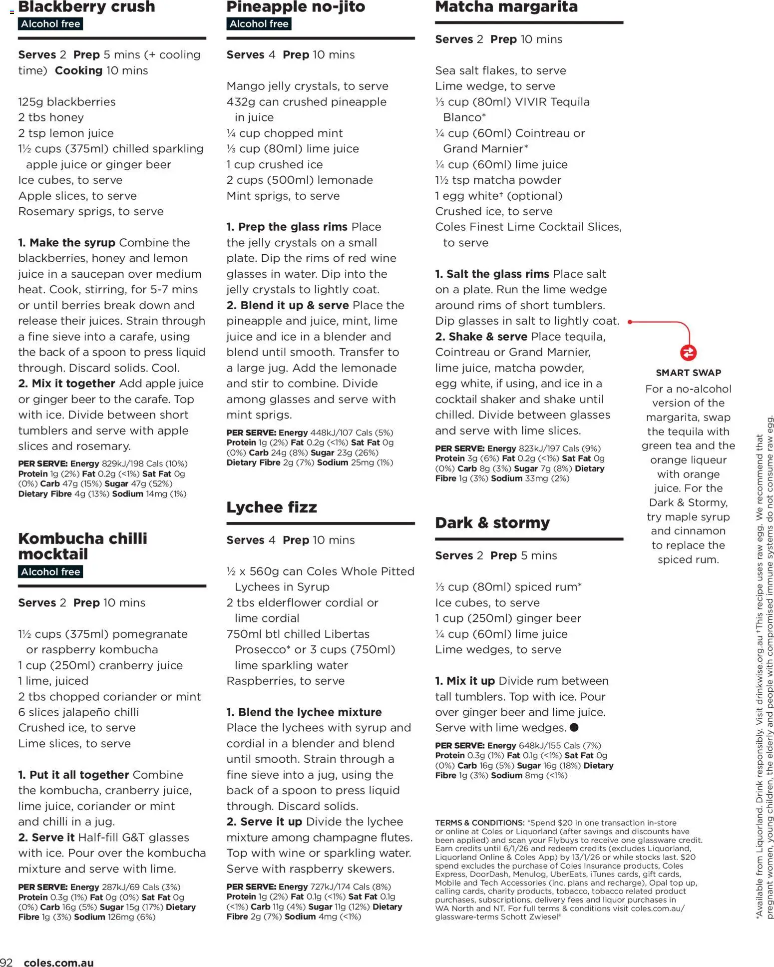 Coles catalogue - valid from 06.11.2025 | Page: 92 | Products: Honey, Salt, Glasses, Mobile