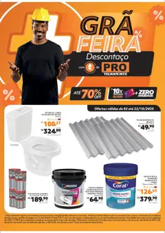 Telhanorte - Ofertas Pro - Pré-Visualização do folheto da loja Telhanorte, válido de 02.10.2025