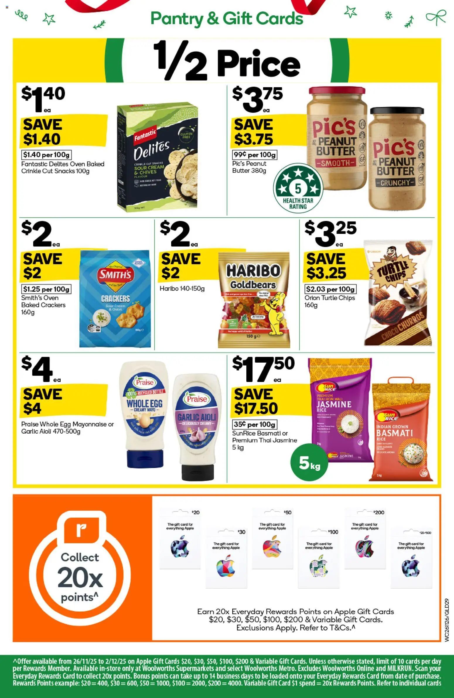 Woolworths catalogue - valid from 26.11.2025 | Page: 29 | Products: Crackers, Butter, Sour cream, Mayonnaise
