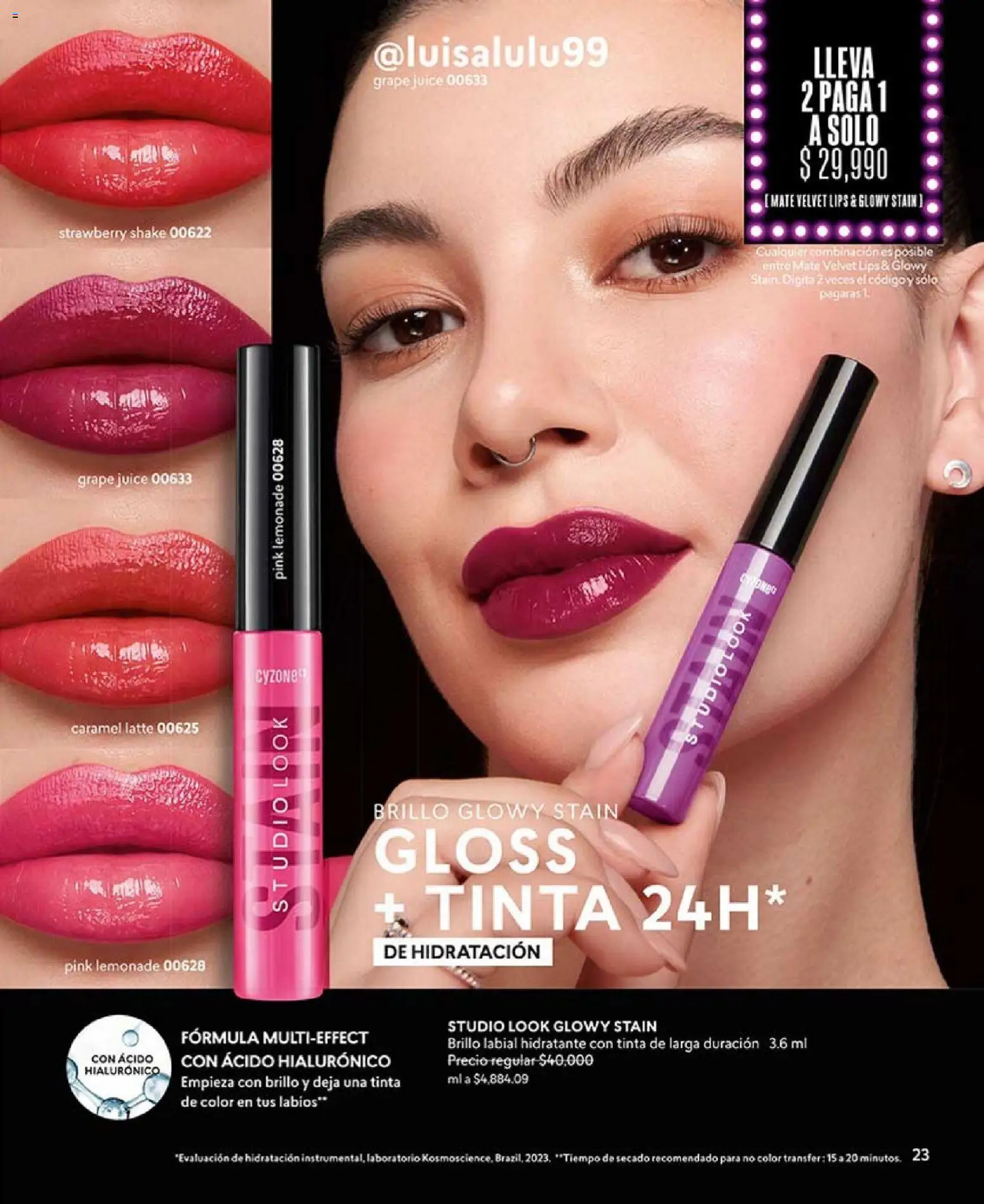 CyZone revista - valida desde el 01.02.2026 | Página: 23 | Productos: Brillo, Combinación