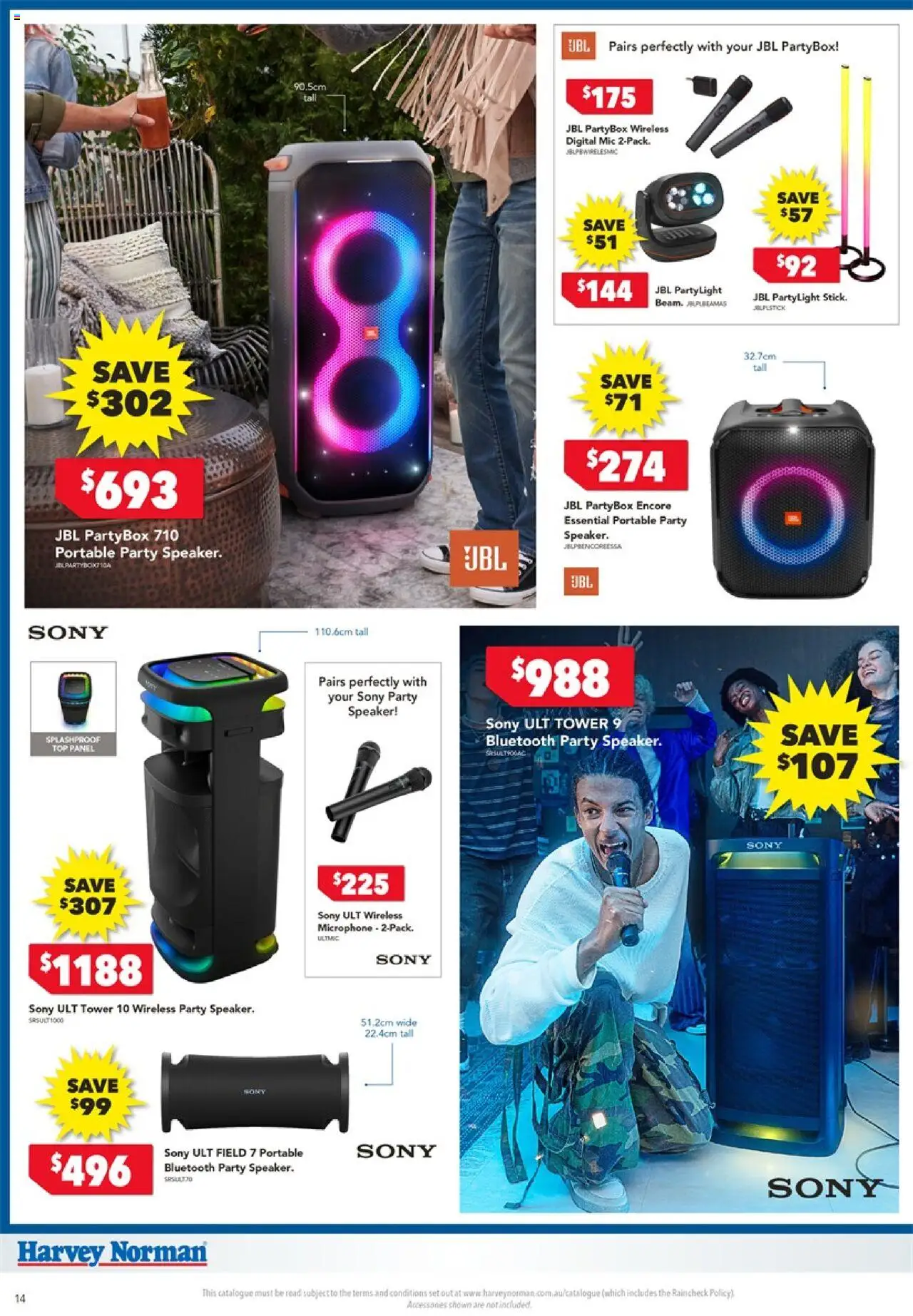 Harvey Norman catalogue - valid from 25.09.2025 | Page: 14 | Products: Accessories, Digital, Microphone, Speaker