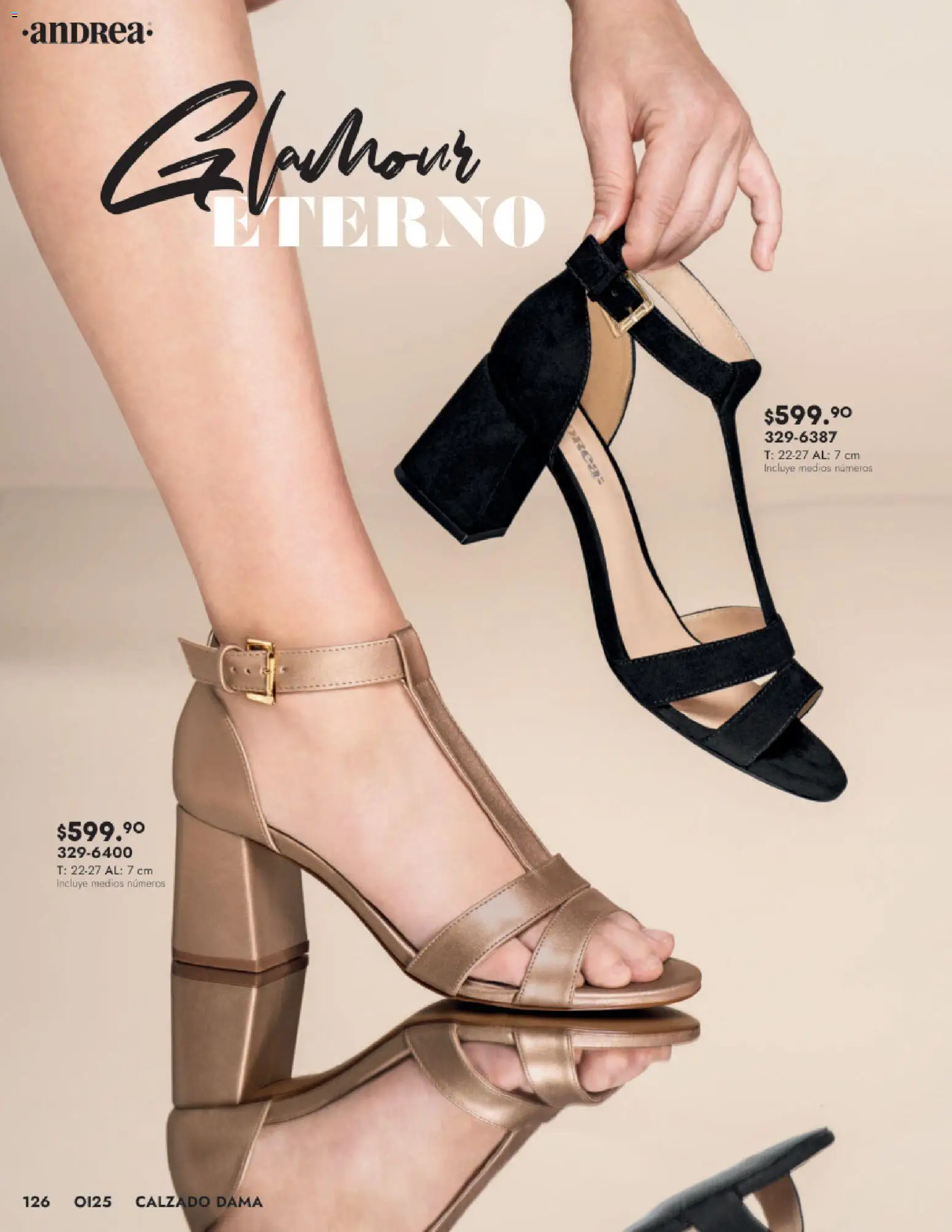 Nuevas ofertas de Andrea válidas en toda la República Mexicana desde el 24.08.2025. ¡Encuentra las mejores ofertas en Andrea - Catálogo Calzado Dama! | Página: 126