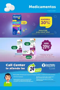Vista previa de Farmacia San Pablo - Catálogo, nuevo folleto de la tienda, válido en México a partir del 12.10.2025 | Página: 3 | Productos: Fresa, Té, Sobre