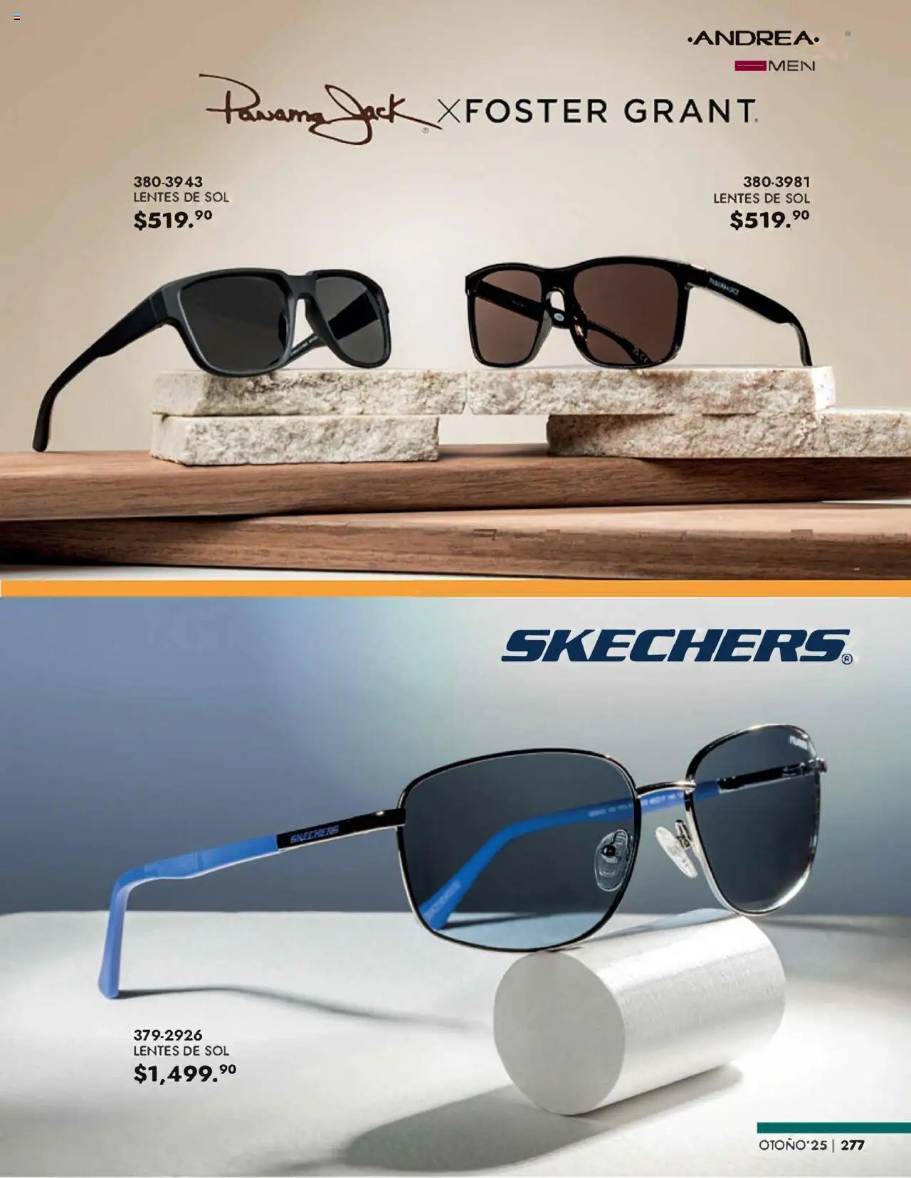 Nuevas ofertas de Andrea válidas en toda la República Mexicana desde el 24.08.2025. ¡Encuentra las mejores ofertas en Andrea - Catálogo Accesorios! | Página: 51 | Productos: Lentes, Lentes de sol