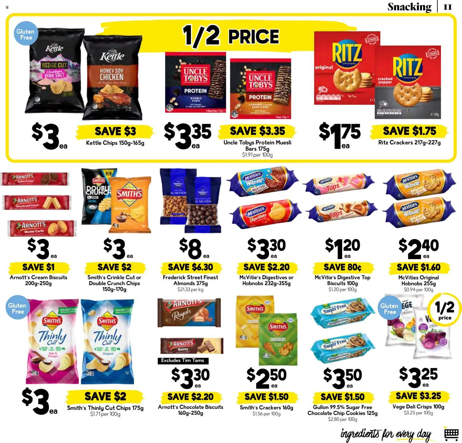 Drakes catalogue - valid from 04.03.2026 | Page: 11 | Products: Crackers, Milk, Salt, Pepper