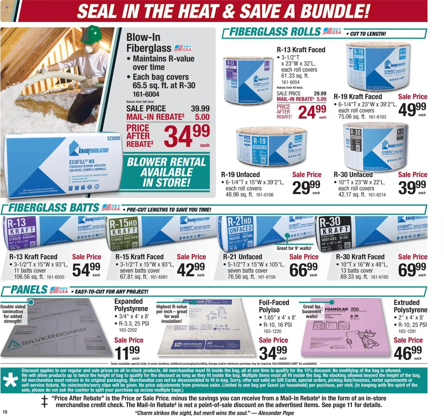 Menards Weekly Ad - valid from 14.01.2026 | Page: 12 | Products: Bag, Blower