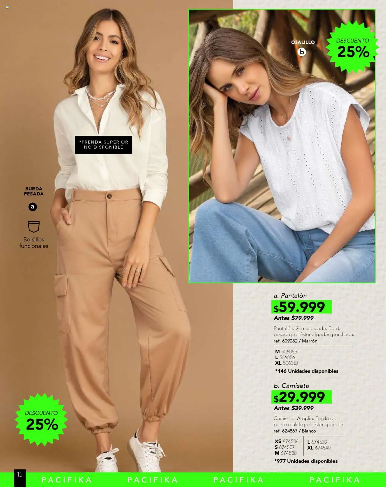 Pacifika revista - valida desde el 10.09.2025 | Página: 210 | Productos: Algodón, Camiseta