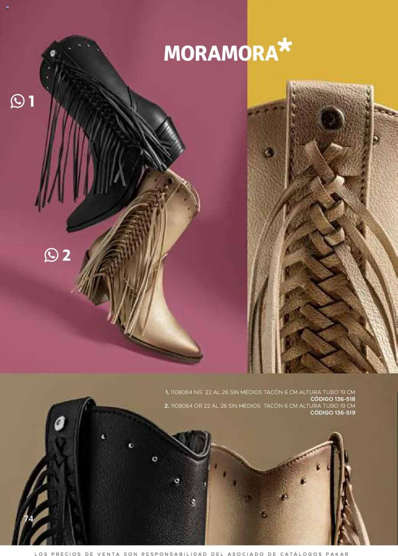 Nuevas ofertas de SC Pakar válidas en toda la República Mexicana desde el 24.07.2025. ¡Encuentra las mejores ofertas en SC Pakar - Catálogo Bota! | Página: 74