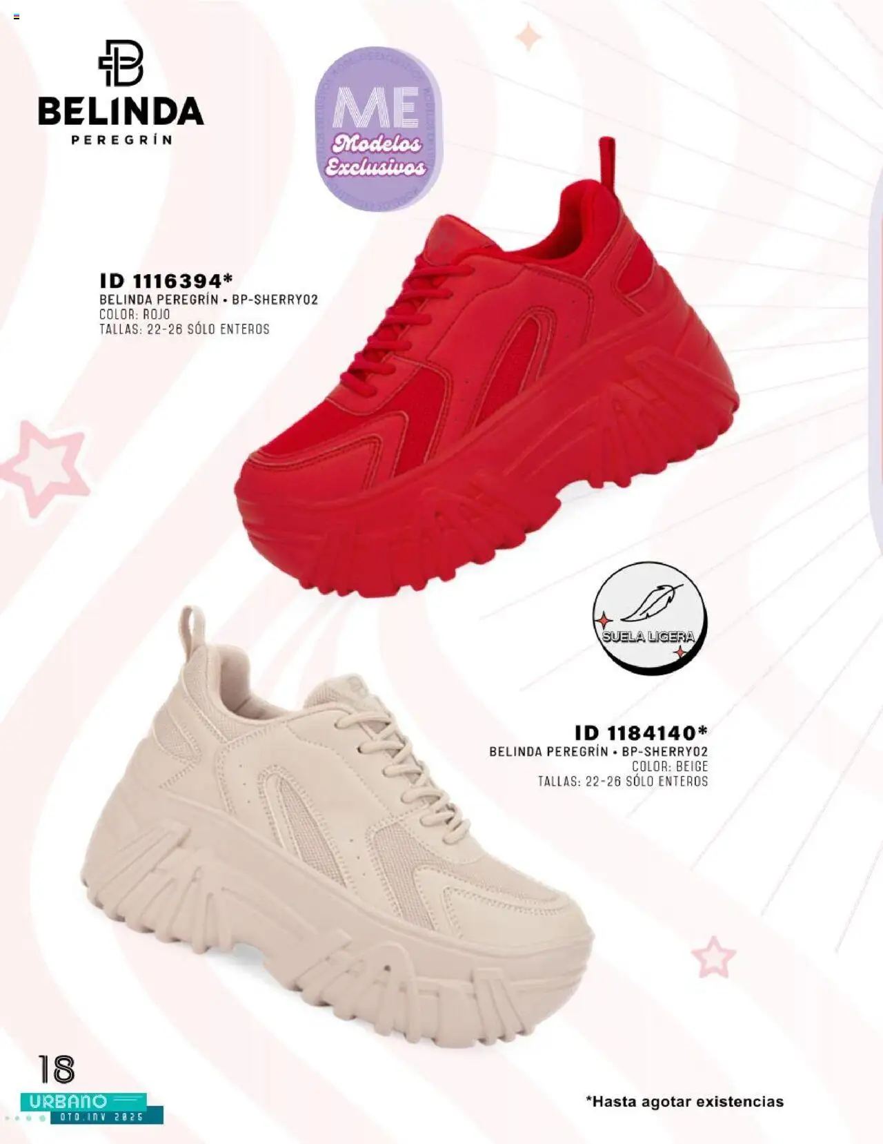 Nuevas ofertas de Price Shoes válidas en toda la República Mexicana desde el 24.07.2025. ¡Encuentra las mejores ofertas en Price Shoes catálogo Urbano otoño / invierno 2025! | Página: 18