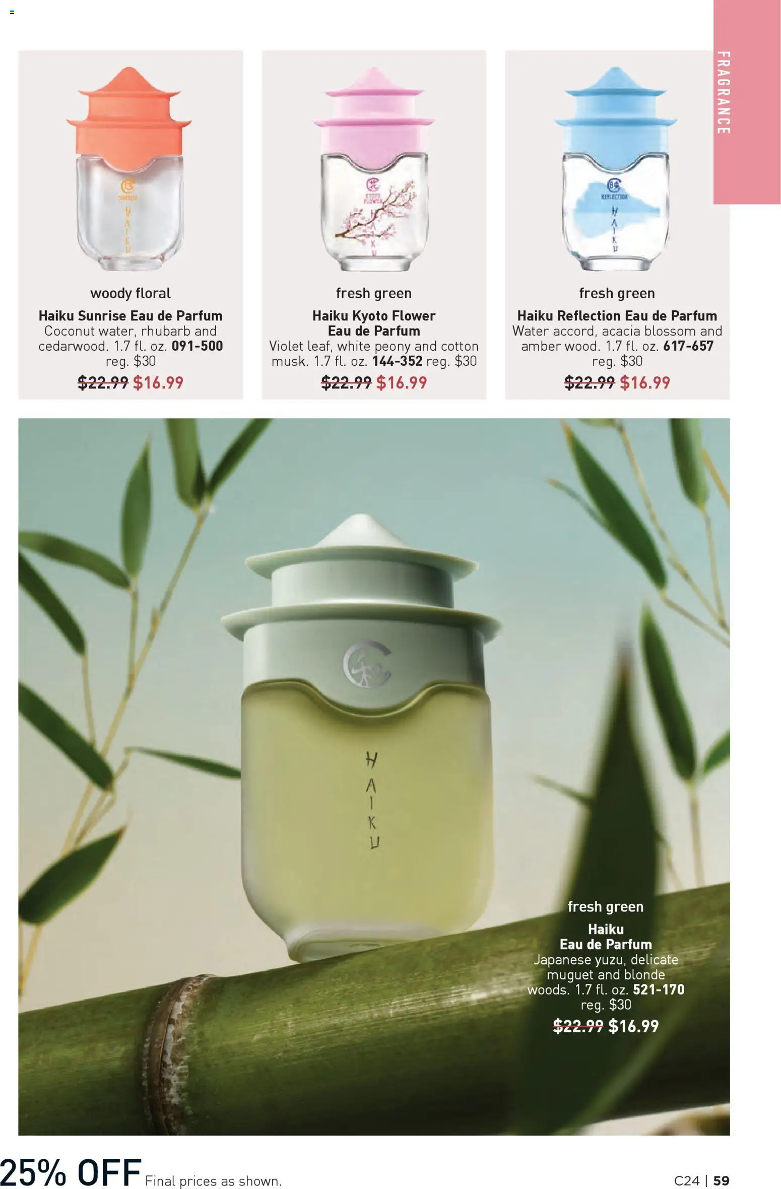 Avon Brochure - valid from 19.11.2025 | Page: 59 | Products: Fragrance, Water