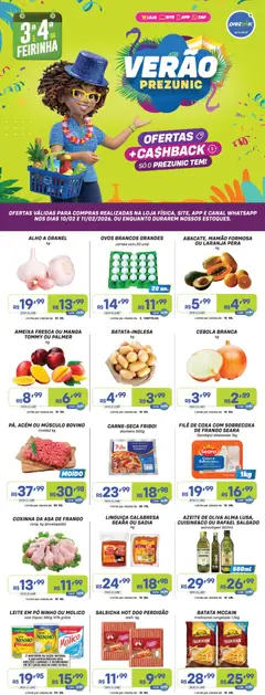 Encarte Prezunic - Pré-Visualização do folheto da loja Prezunic, válido de 10.02.2026