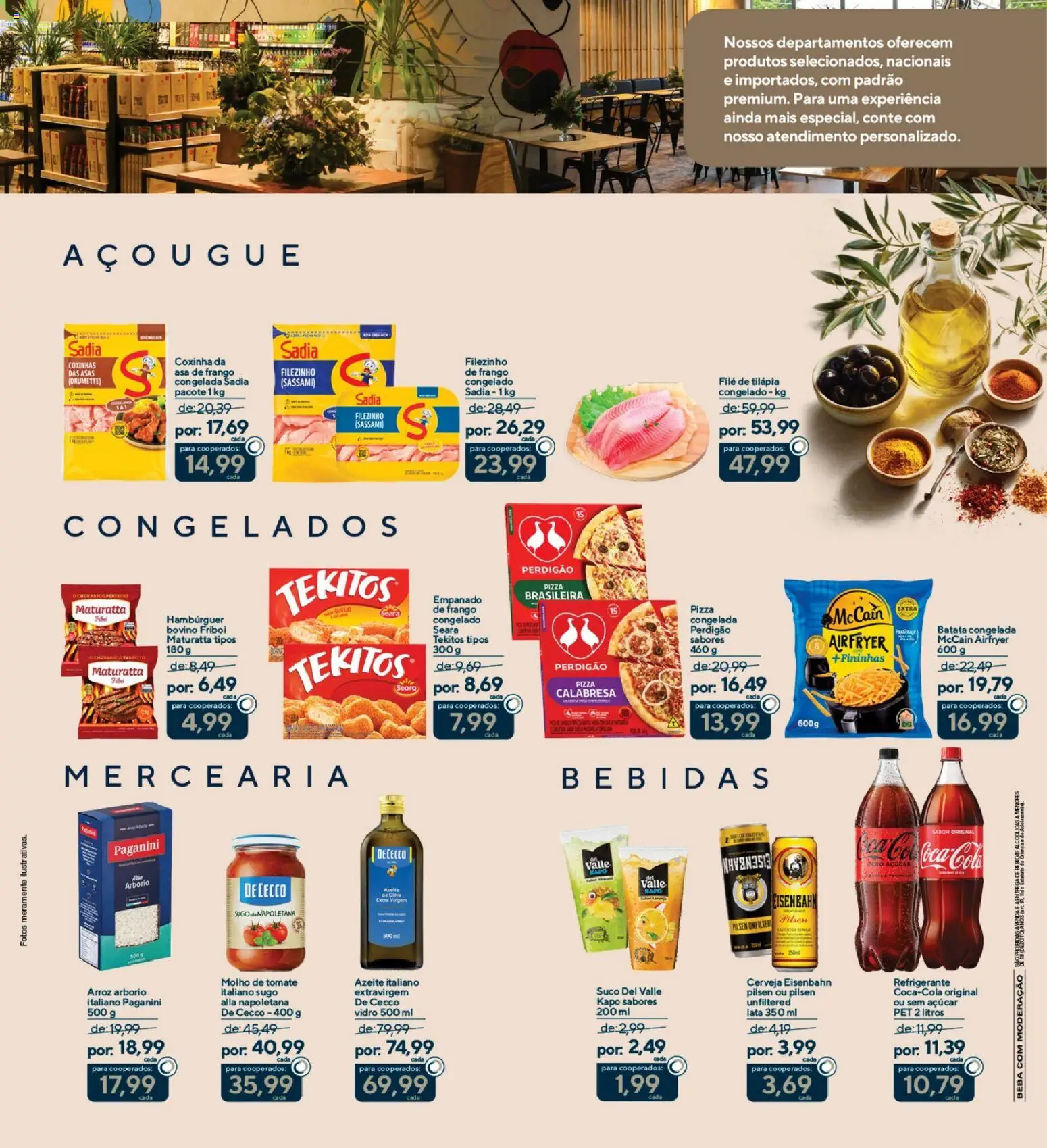 Coop Folheto - válido de 13.01.2026 | Página: 3 | Produtos: Asa de frango, Arroz, Hambúrguer, Refrigerante