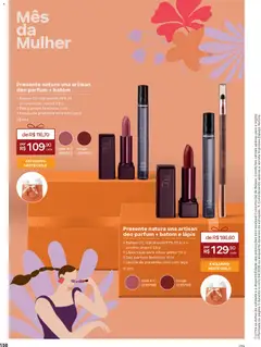 Natura - Ciclo 04/2026 - Pré-Visualização do folheto da loja Natura, válido de 19.02.2026 | Página: 158 | Produtos: Batom, Lápis, Revista