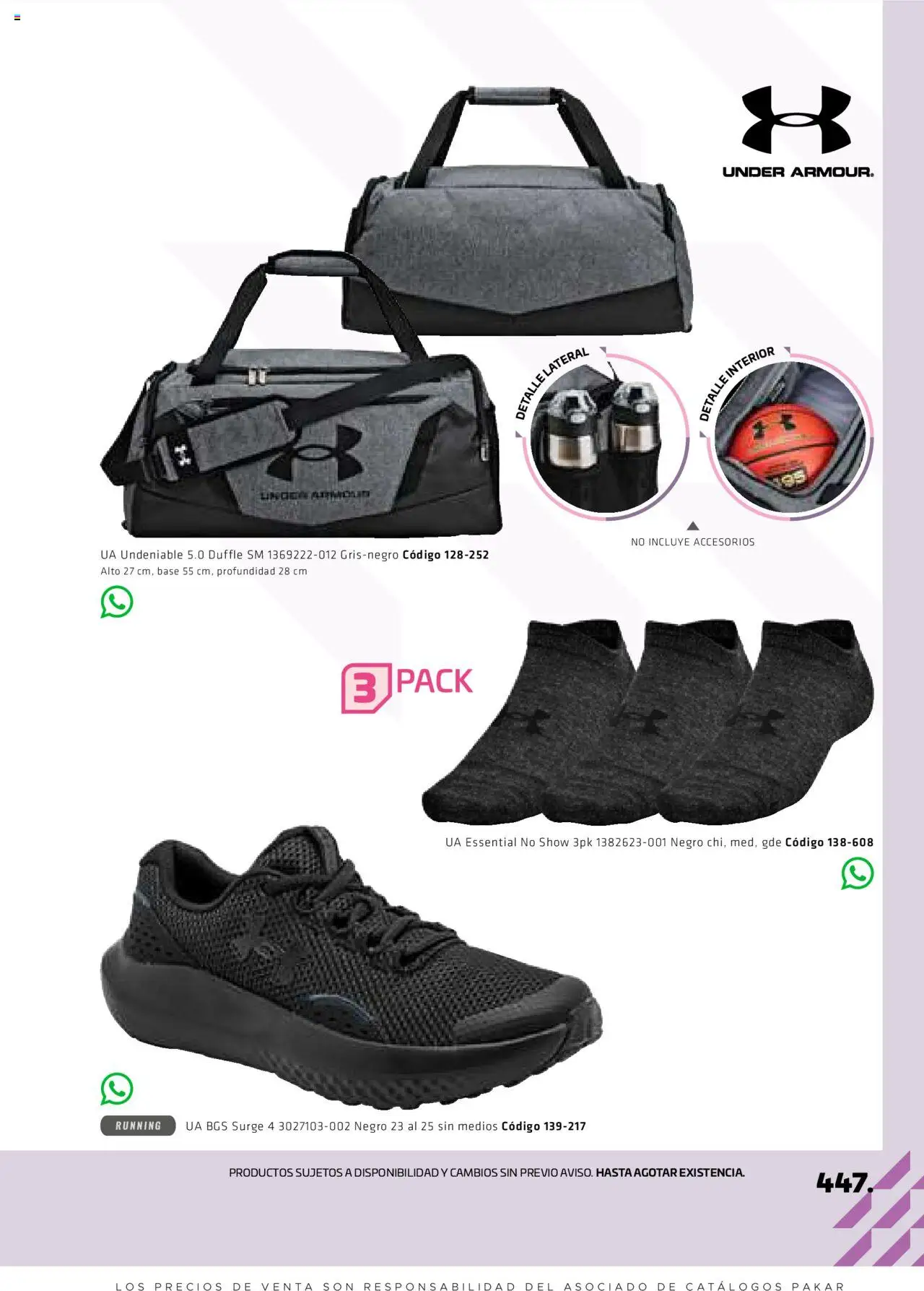 Nuevas ofertas de SC Pakar válidas en toda la República Mexicana desde el 29.08.2025. ¡Encuentra las mejores ofertas en SC Pakar - Catálogo Otoño Women! | Página: 447