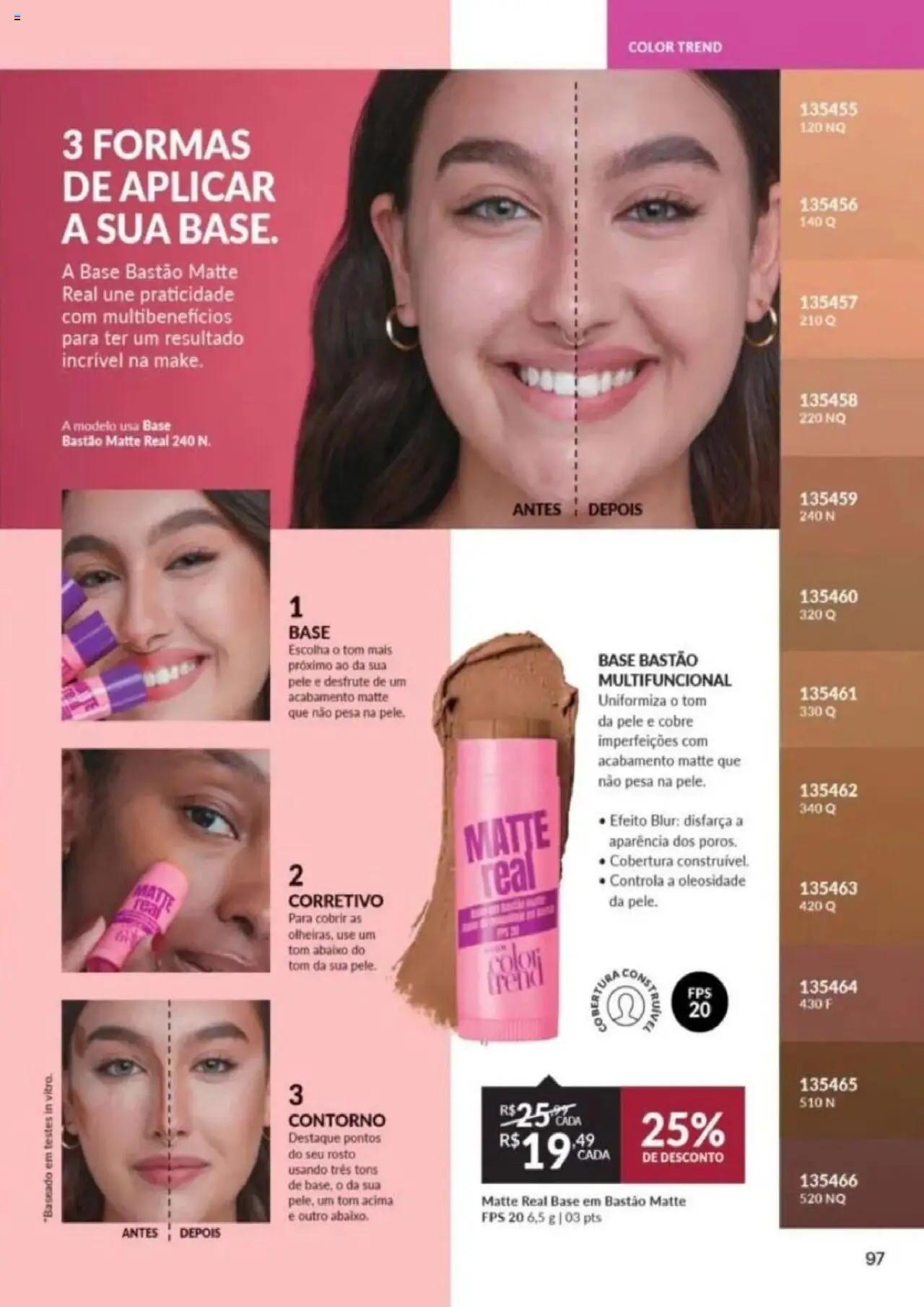 Avon Folheto - válido de 26.09.2025 | Página: 261 | Produtos: Corretivo, Multifuncional, Base