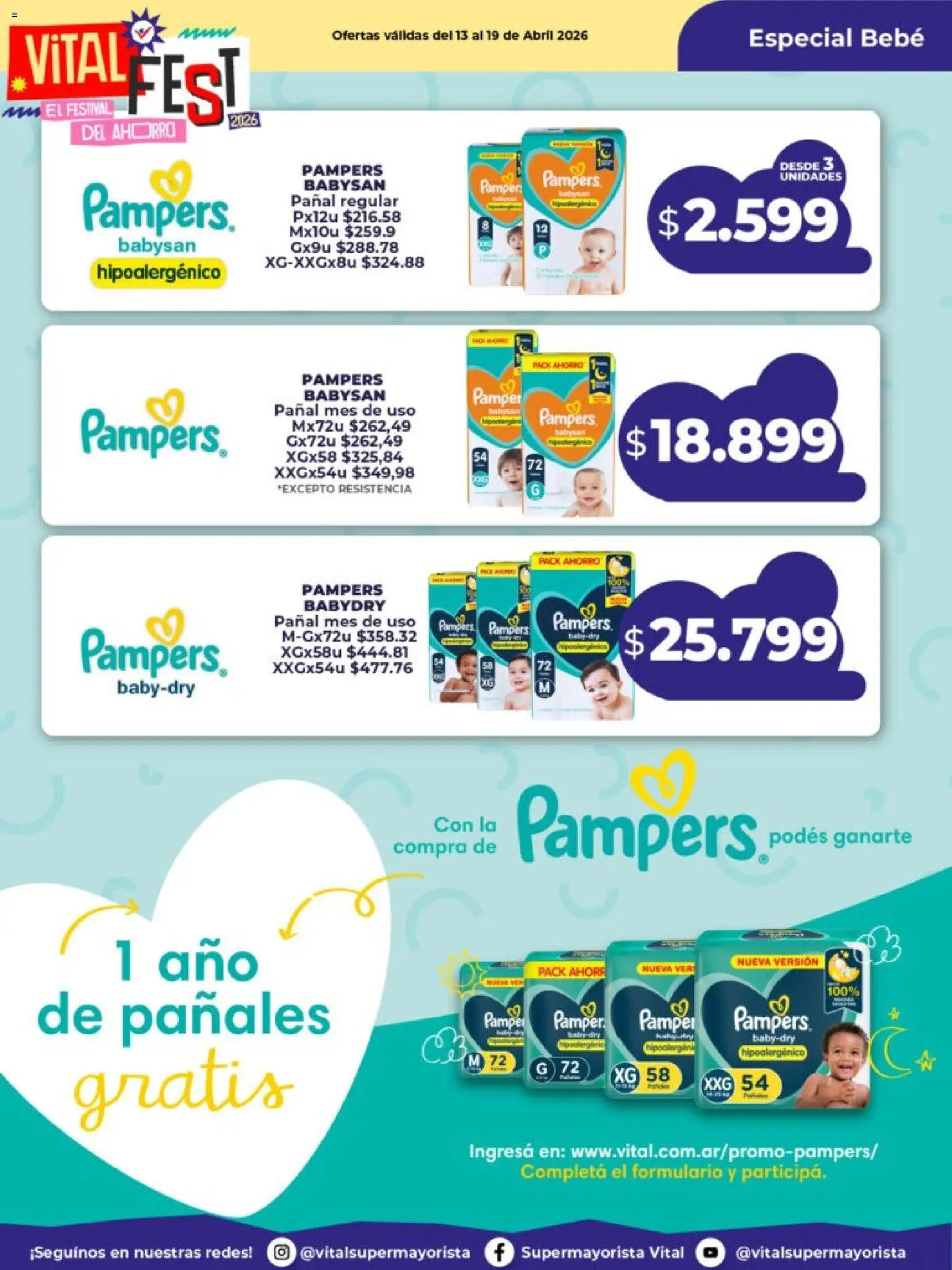 Vital - Especial de pañales │ válido desde el 13.04.2026 | Página: 3