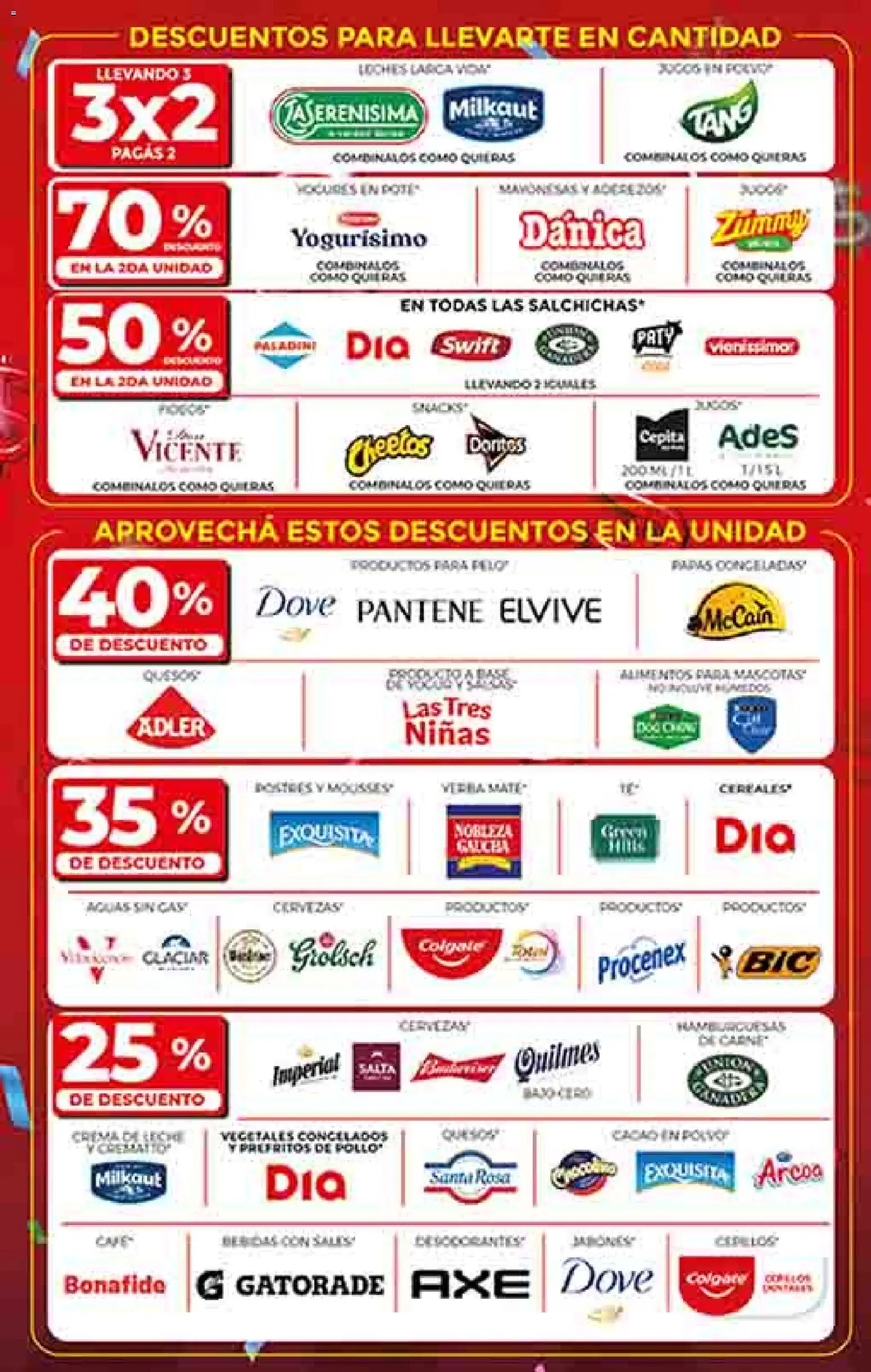 Supermercado DIA Ofertas │ válido desde el 22.10.2025 | Página: 2 | Productos: Mate, Pollo, Polvo, Cereales