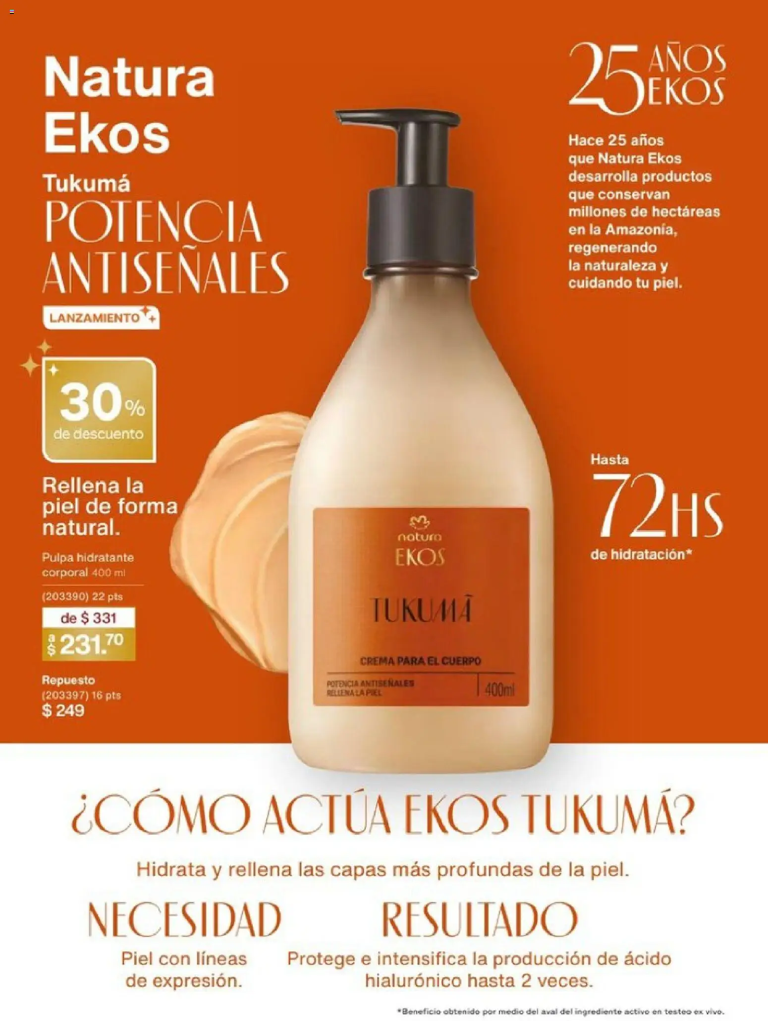 Nuevas ofertas de Natura válidas en toda la República Mexicana desde el 01.12.2025. ¡Encuentra las mejores ofertas en Natura campaña 18 2025! | Página: 111 | Productos: Crema